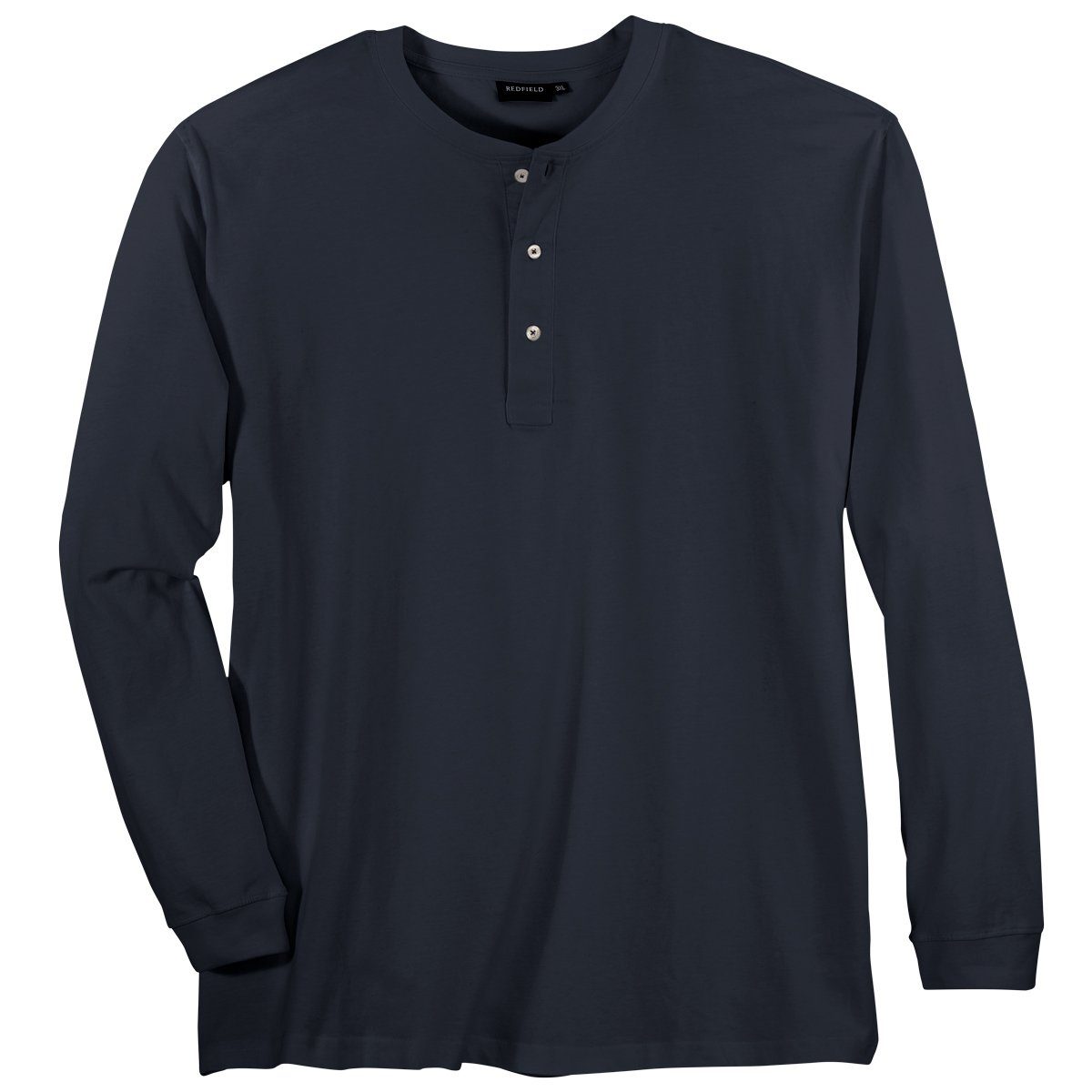 redfield Langarmshirt Serafino Langarmshirt XXL Redfield