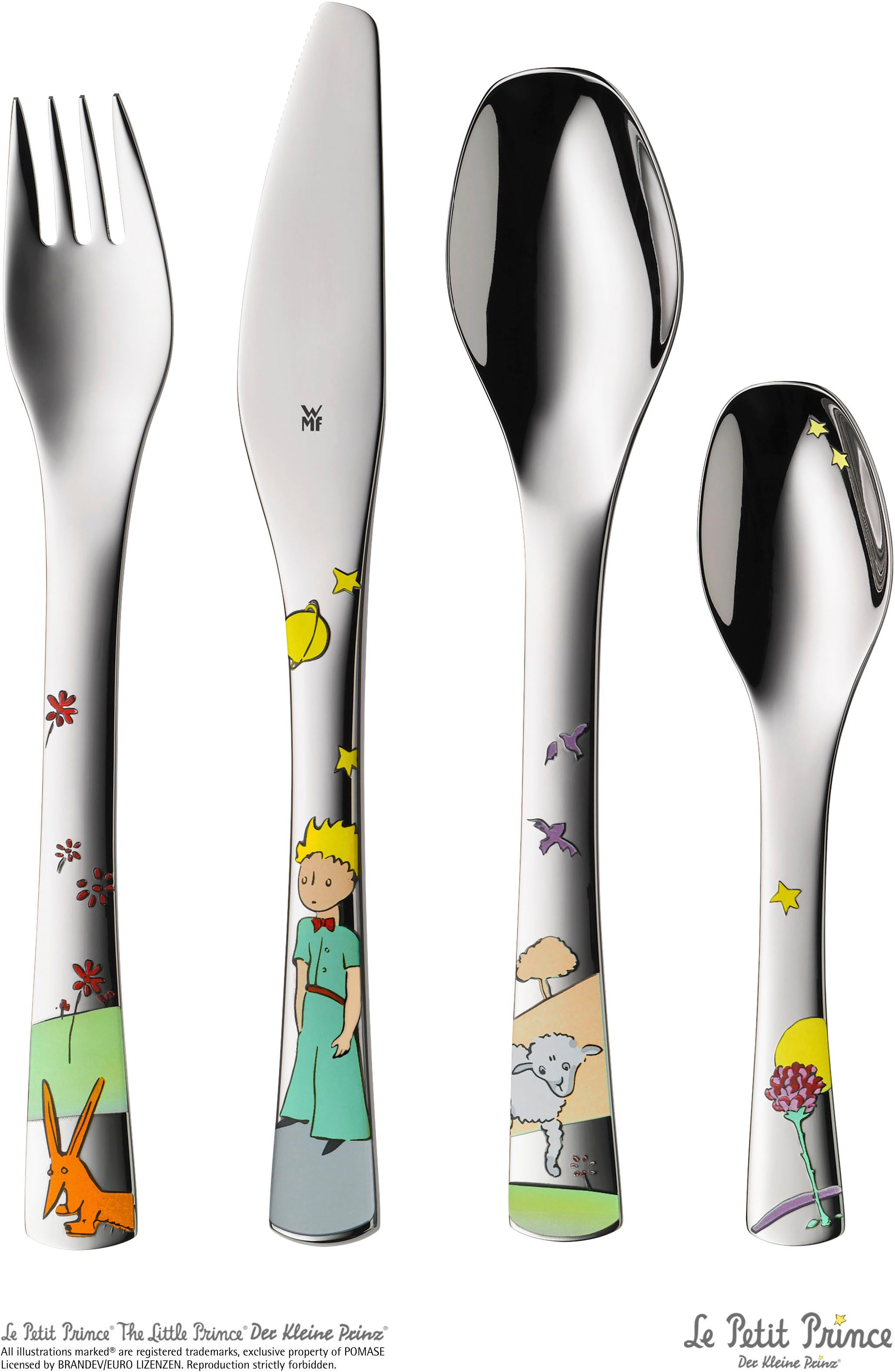 WMF Kinderbesteck Der kleine Prinz (4-tlg),