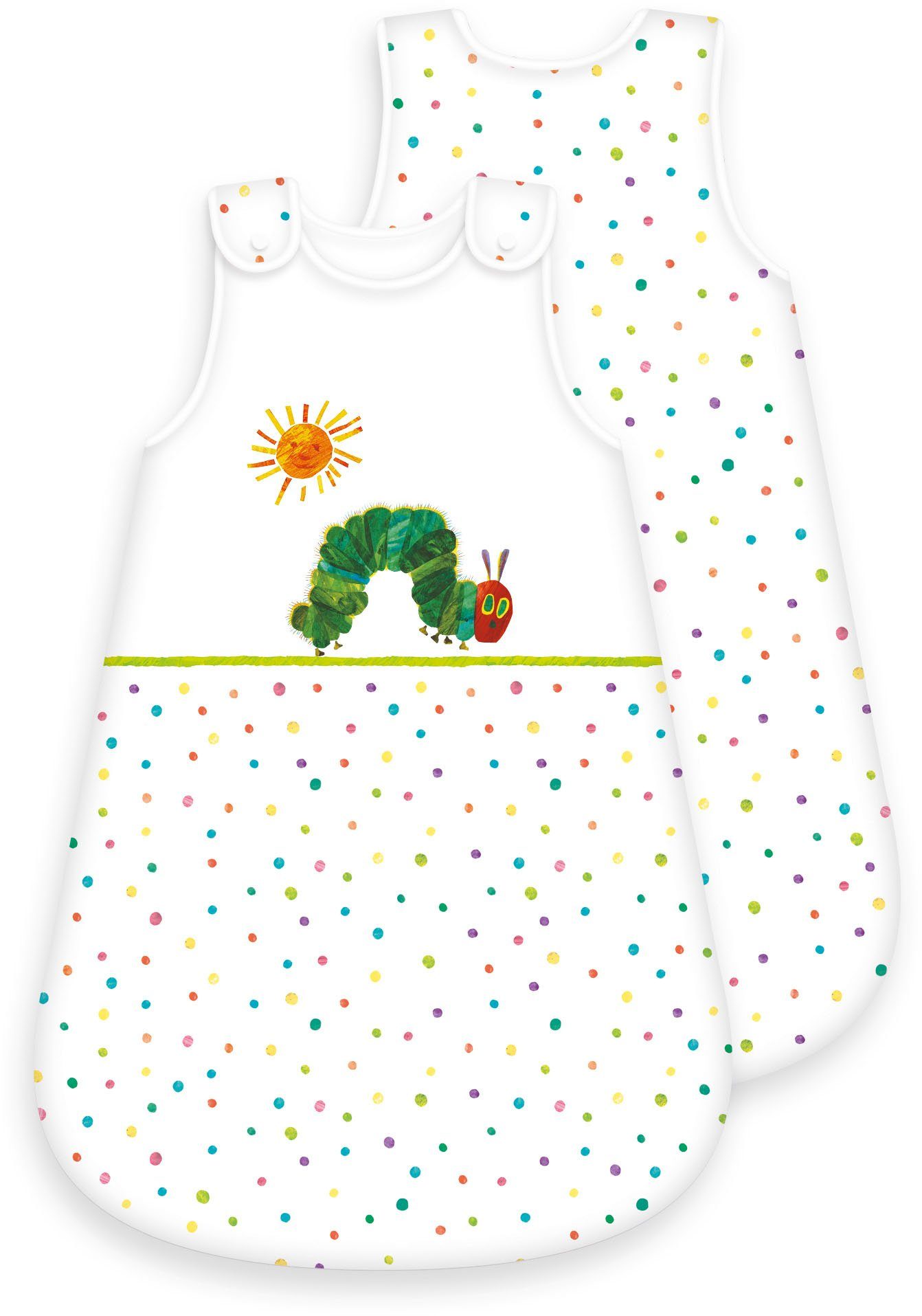 Die kleine Raupe Nimmersatt Babyschlafsack Die