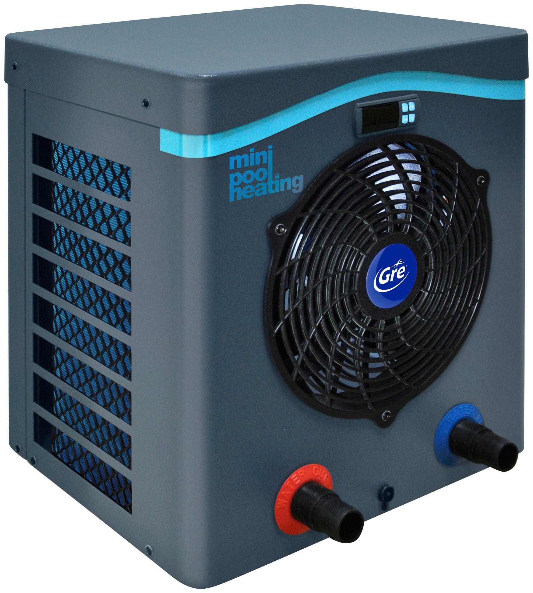Gre Pool-Wärmepumpe HPM40, Mini-Wärmepumpe für oberirdische