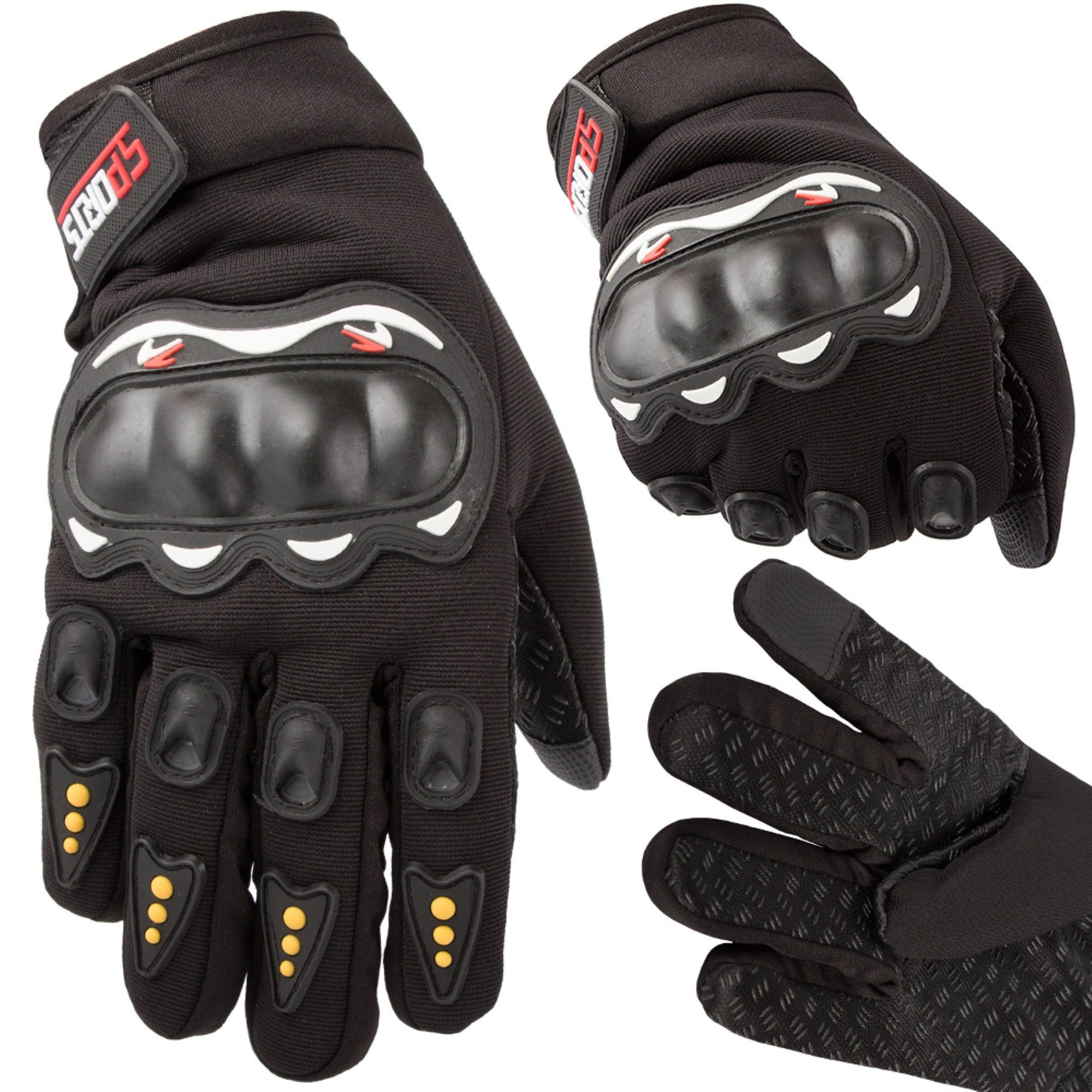 Verkgroup Motorradhandschuhe Sommer-Touch-Motorradhandschuhe für Motocross Enduro