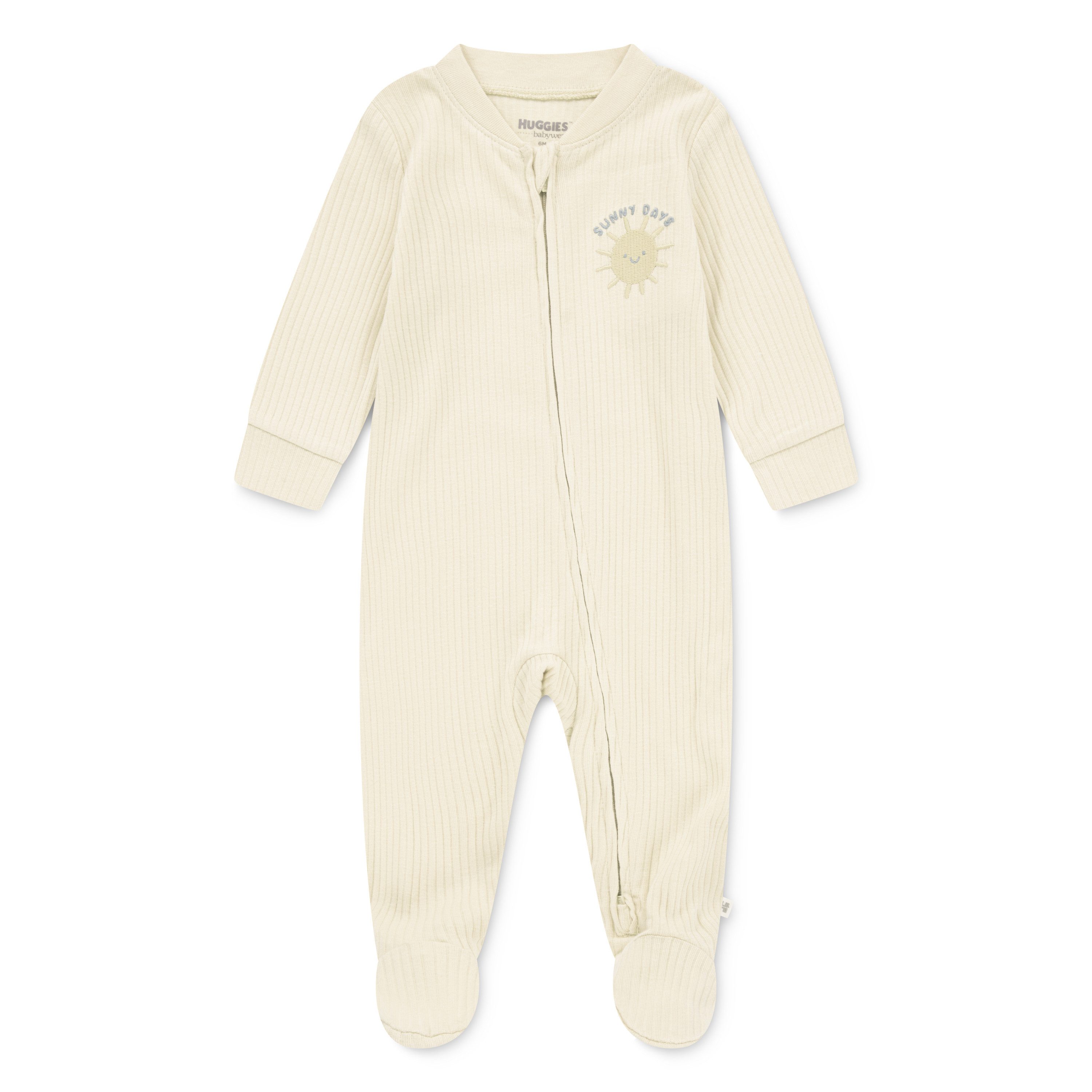HUGGIES babywear Strampler mit Logo Schriftzug