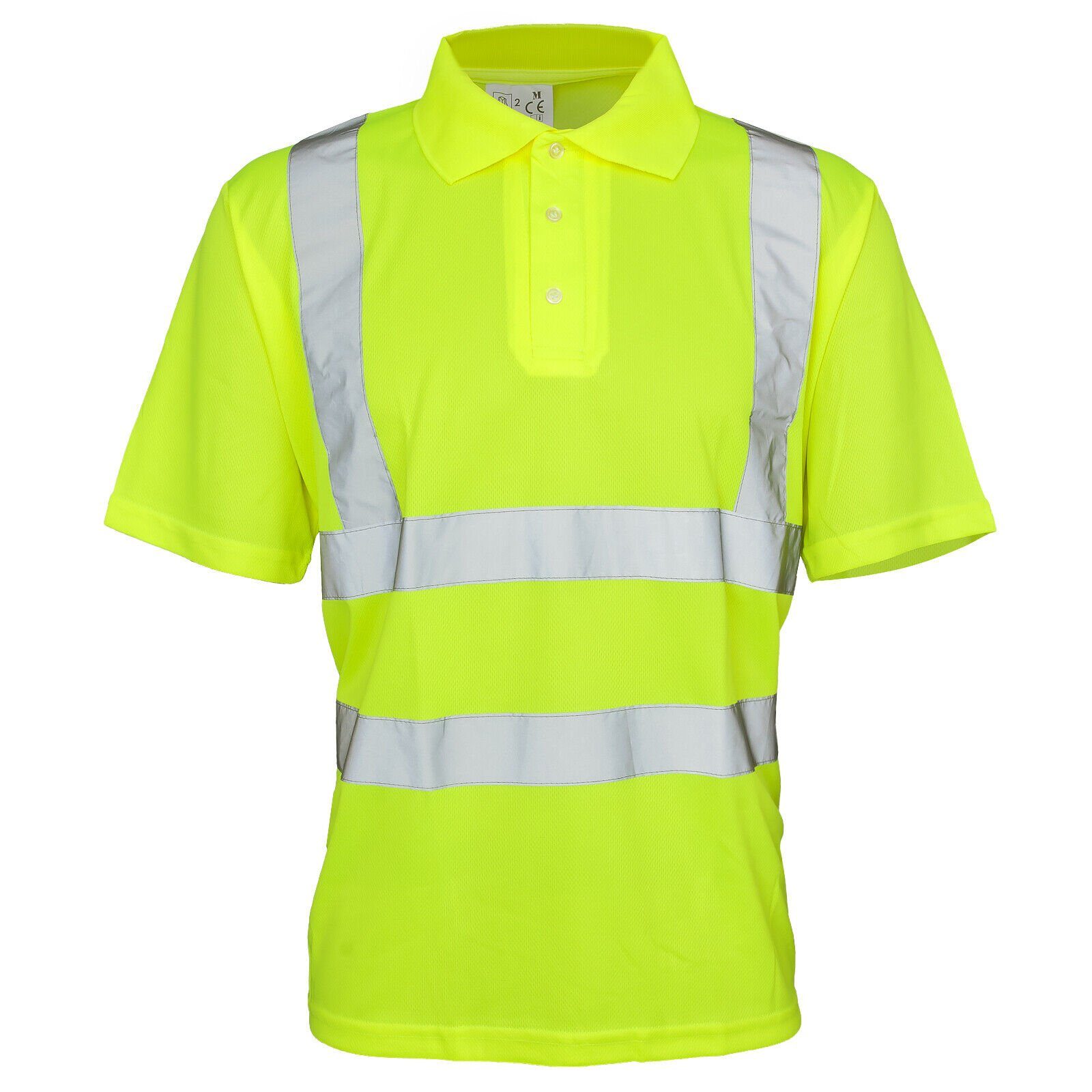Consorte Funktionsshirt Warnshirt Warnschutz Polo-Shirt T-Shirt