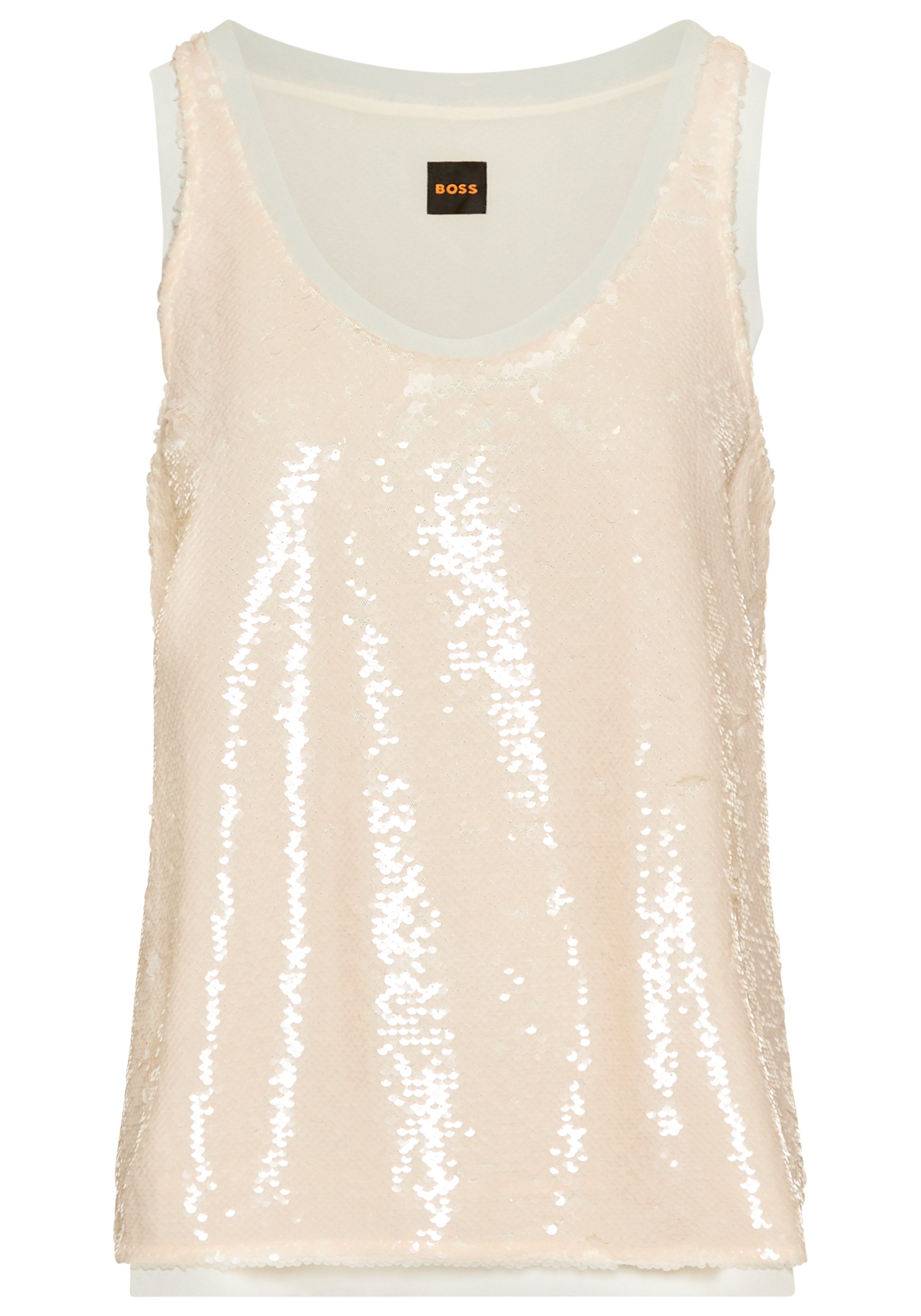 BOSS ORANGE Blusentop Illettes Premium Damenmode