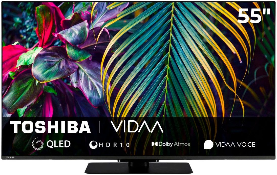 Toshiba 55QV3F63DA QLED-Fernseher (139 cm/55 Zoll,
