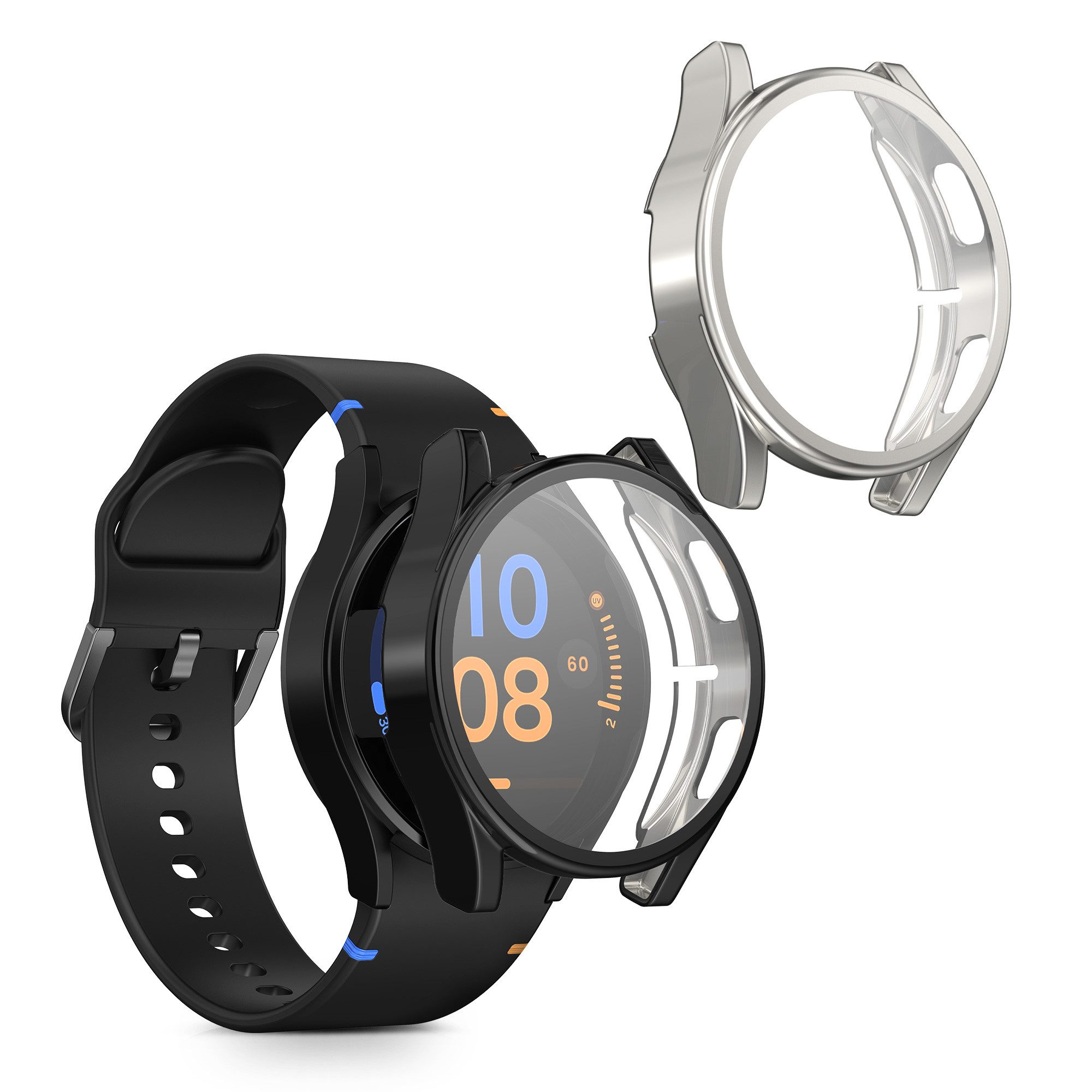 kwmobile Smartwatch-Hülle 2x Hülle für Samsung
