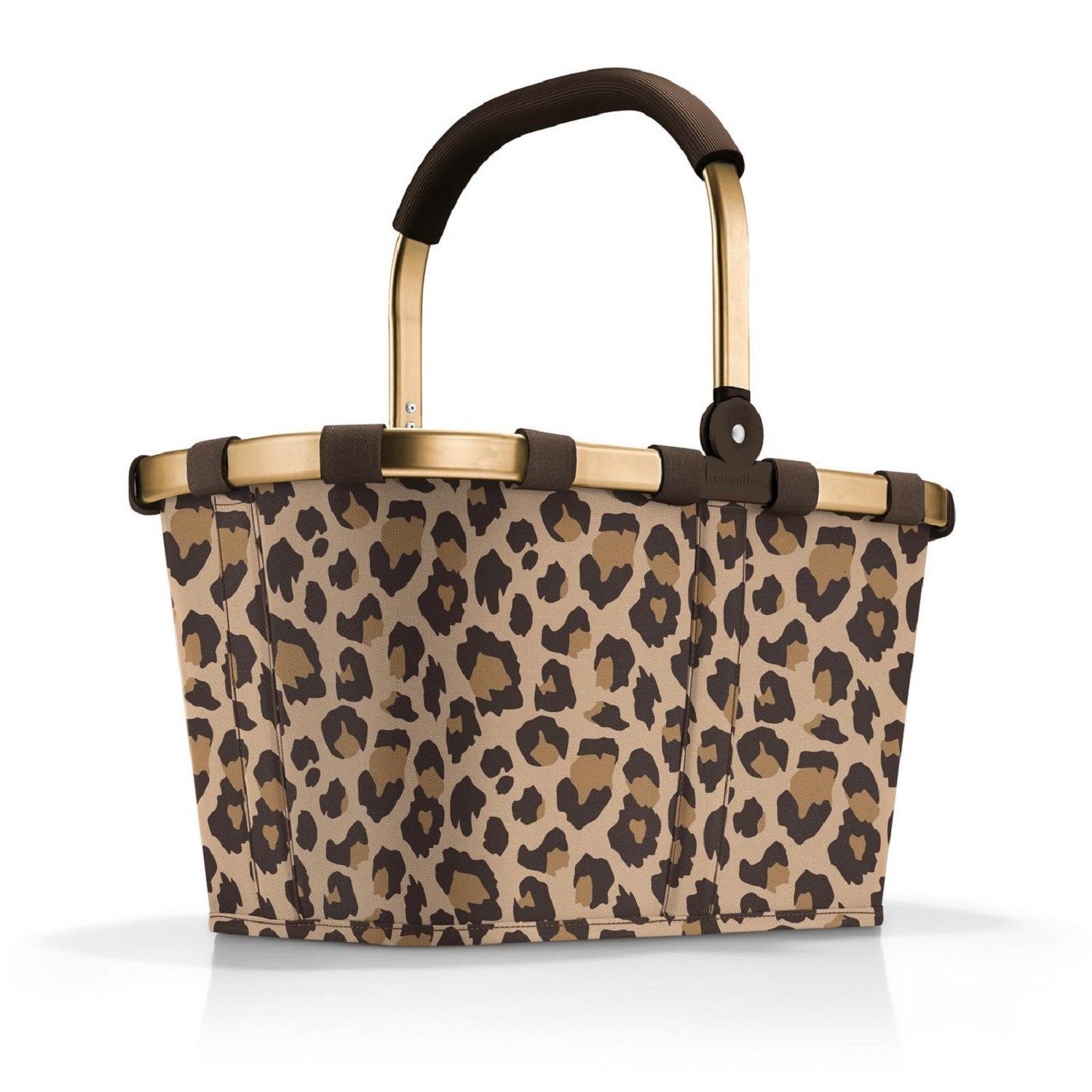 REISENTHEL® Einkaufskorb Carrybag frame leo macchiato