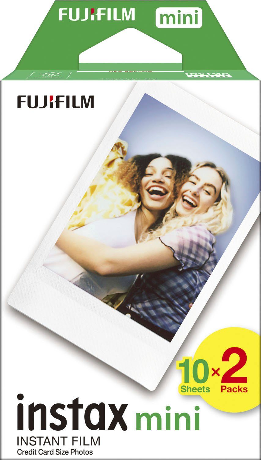 FUJIFILM Sofortbildfilm Instax Mini Film Doppelpack,