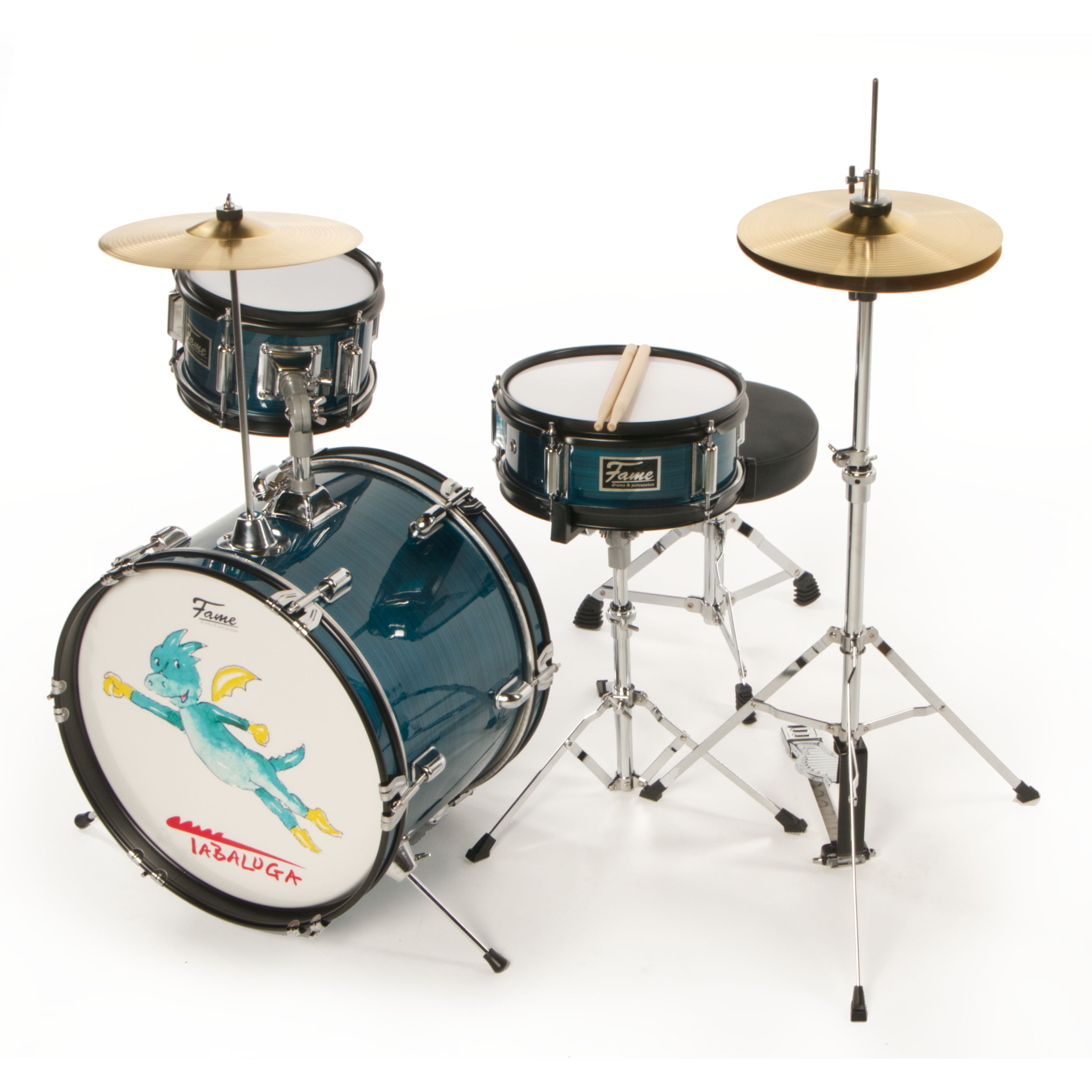 FAME Schlagzeug, Schlagzeuge, Drum-Sets, 3 PC