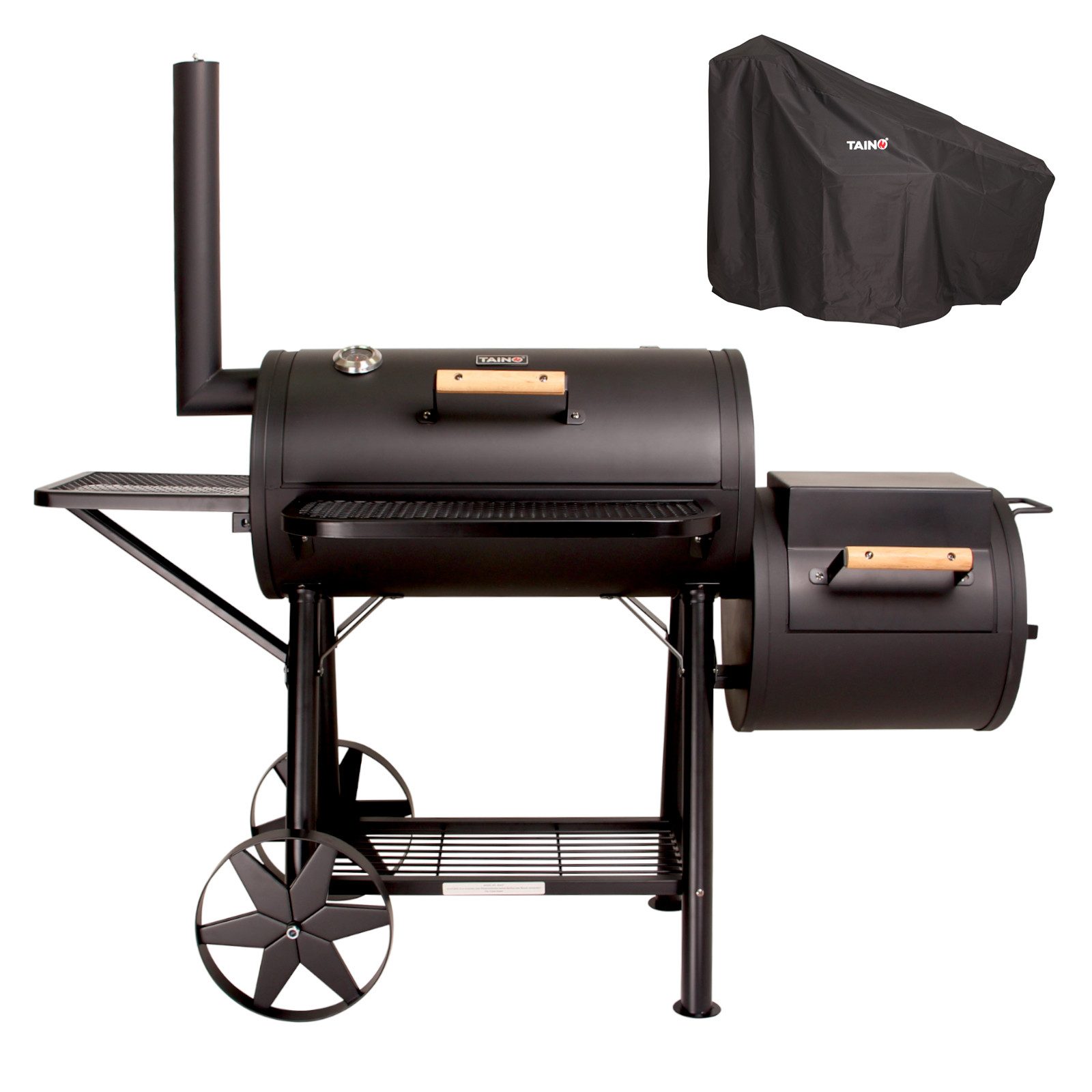 TAINO Smoker YUMA, Smoker und Abdeckhaube,