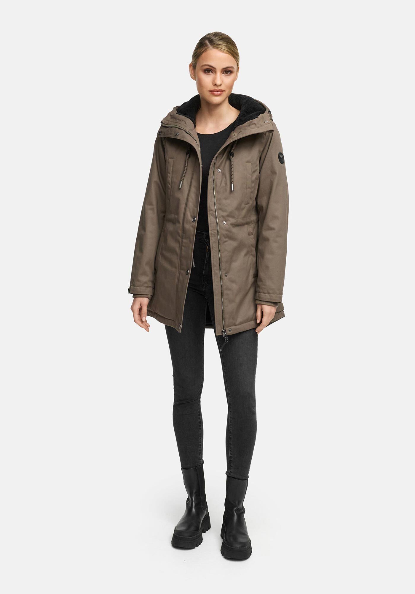 Navahoo Winterjacke Winterfunke Designer Winterjacke mit