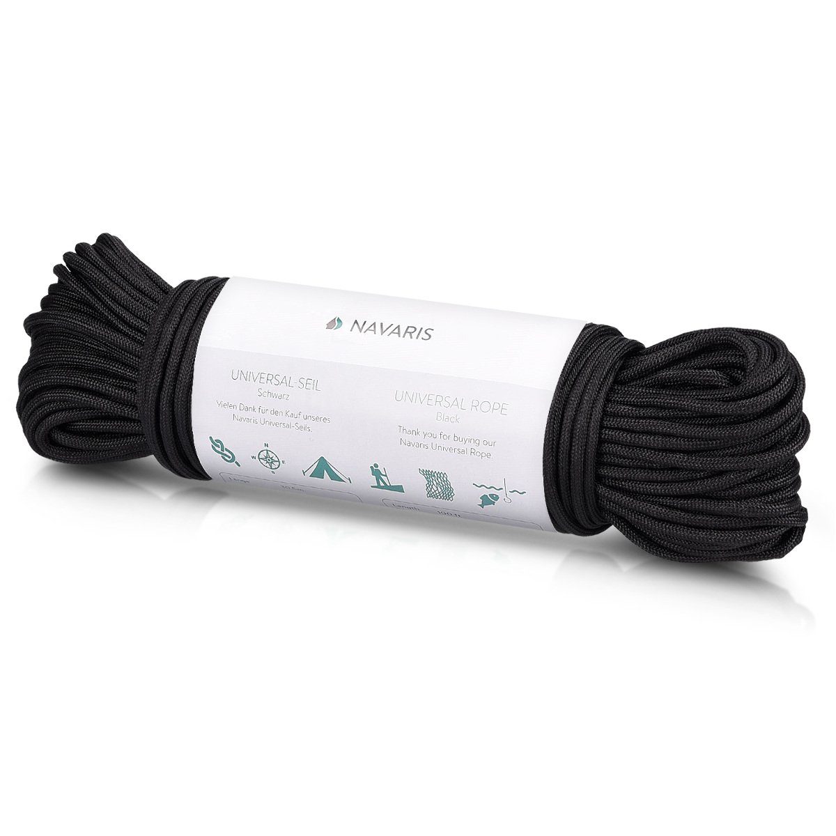 Navaris Outdoor Survival Seil - 4mm