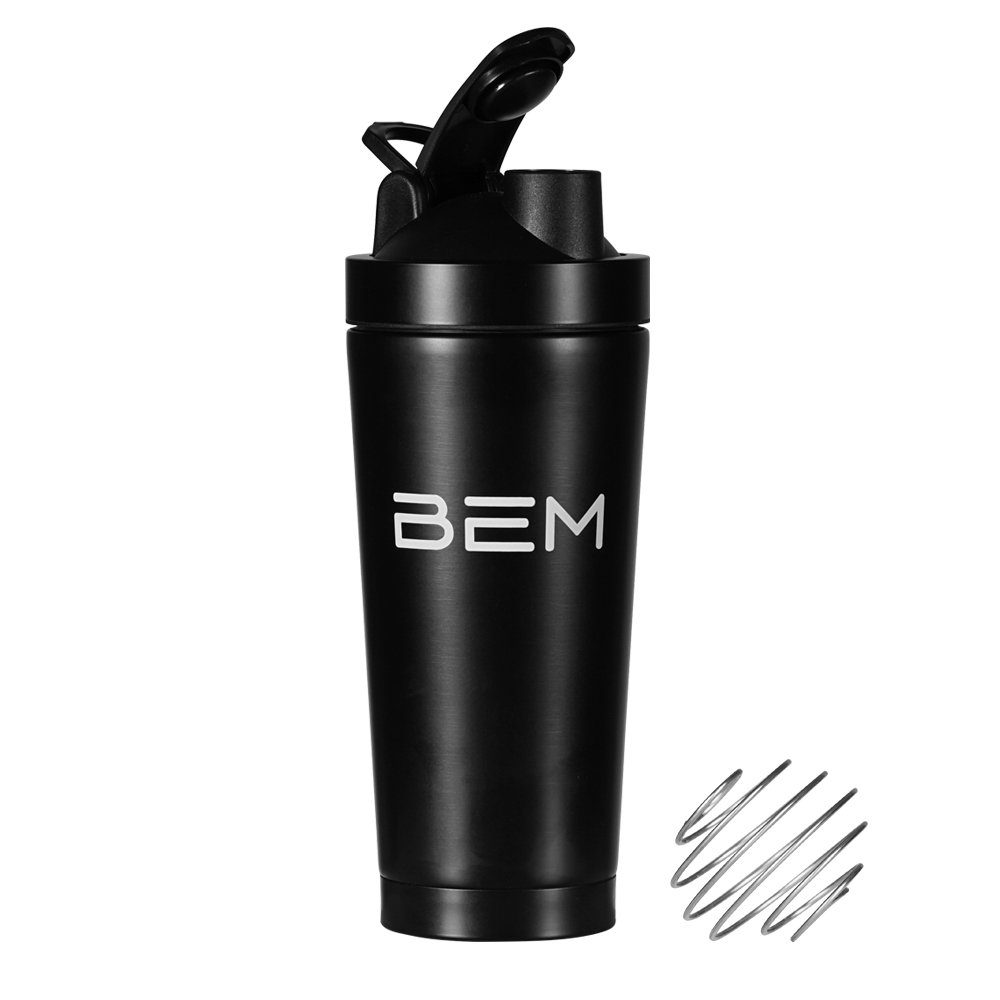 BEM Protein Shaker 750ml Thermosflasche Mixbecher