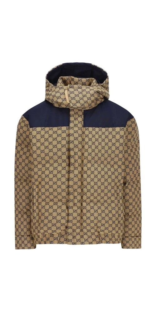 GUCCI Winterjacke Gucci Logo Print Jacke