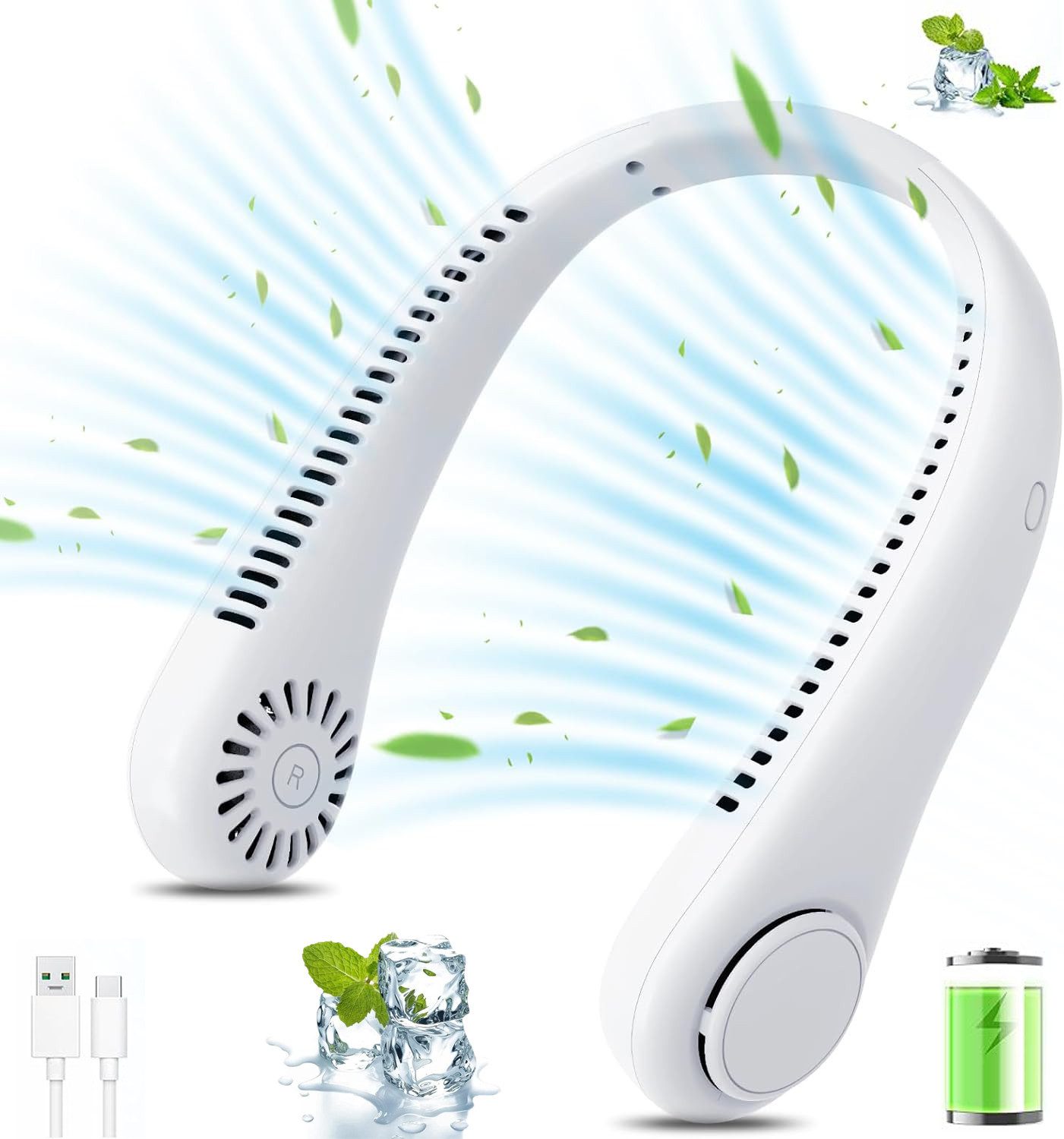BlingBin Mini USB-Ventilator Hals Ventilator Mini