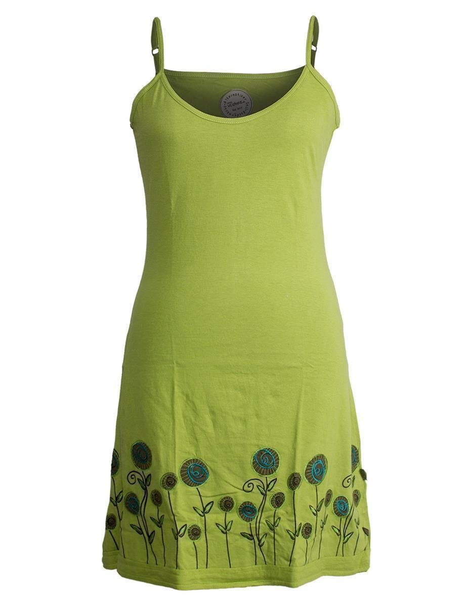Vishes Sommerkleid Besticktes Rosen Kleid mit