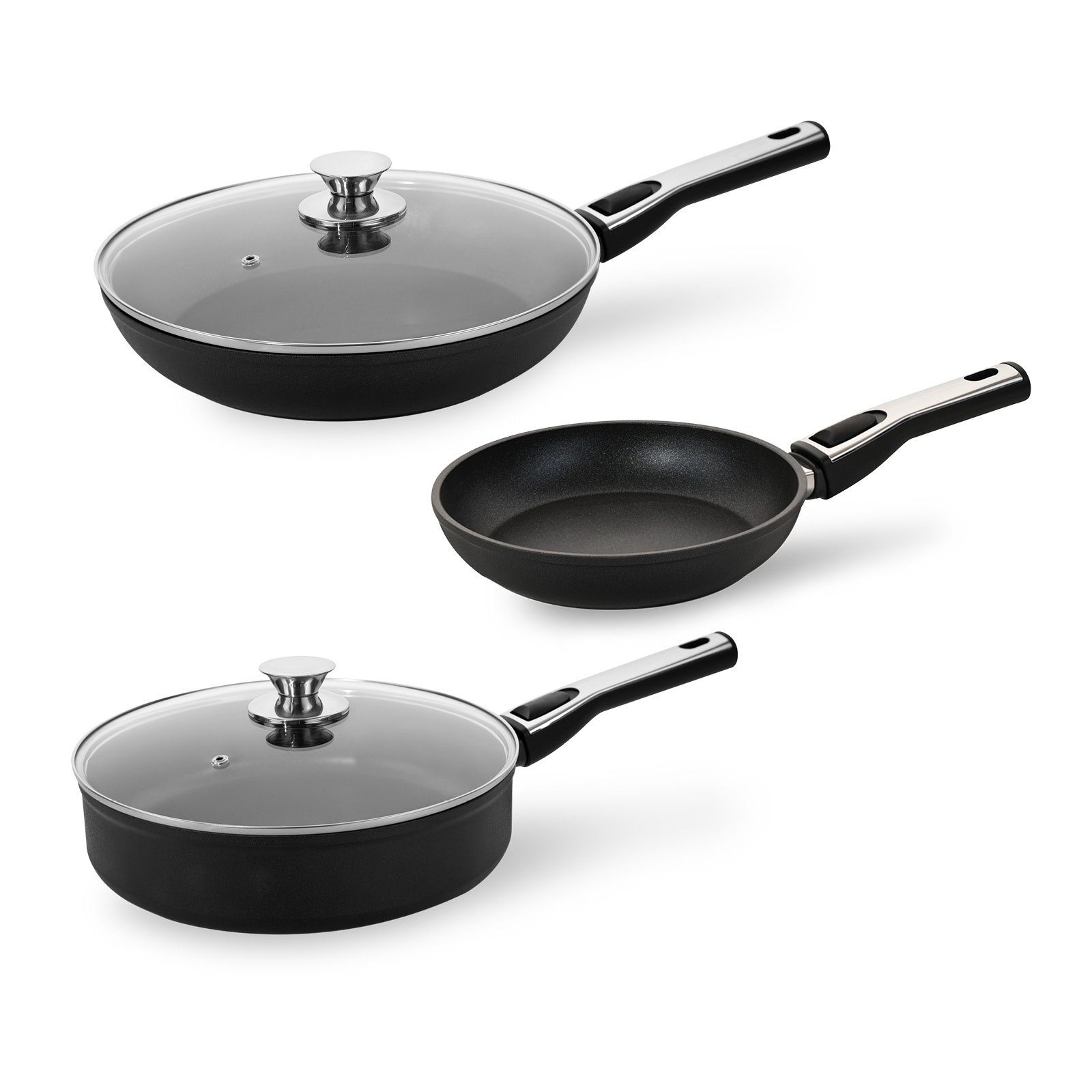 Genius Pfannen-Set Cerafit Plasma Pfanne 5er