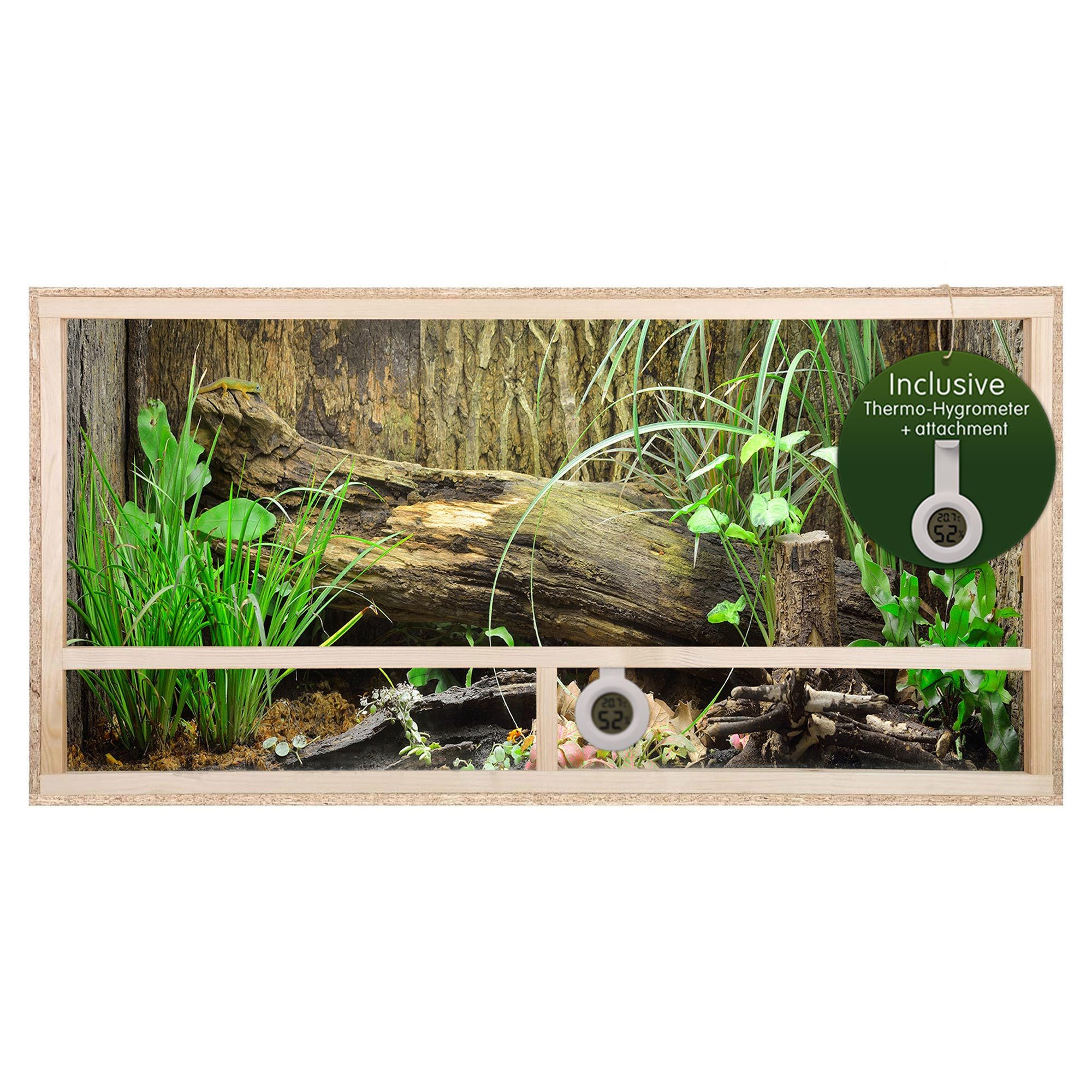 Repiterra Terrarium mit Seitenbelüftung 120x60x60 cm,