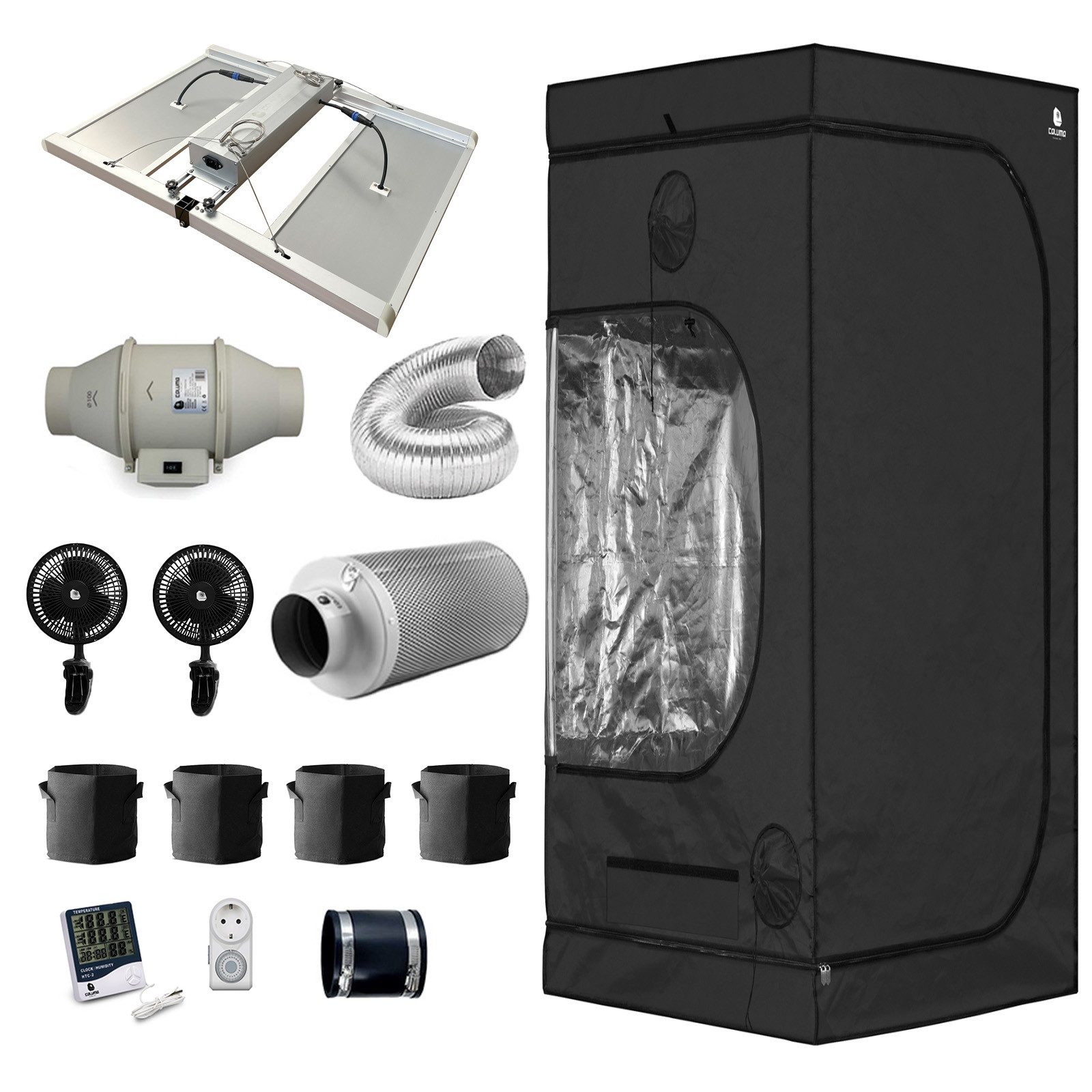 Green Spirit Gewächshaus Growbox Komplett Set