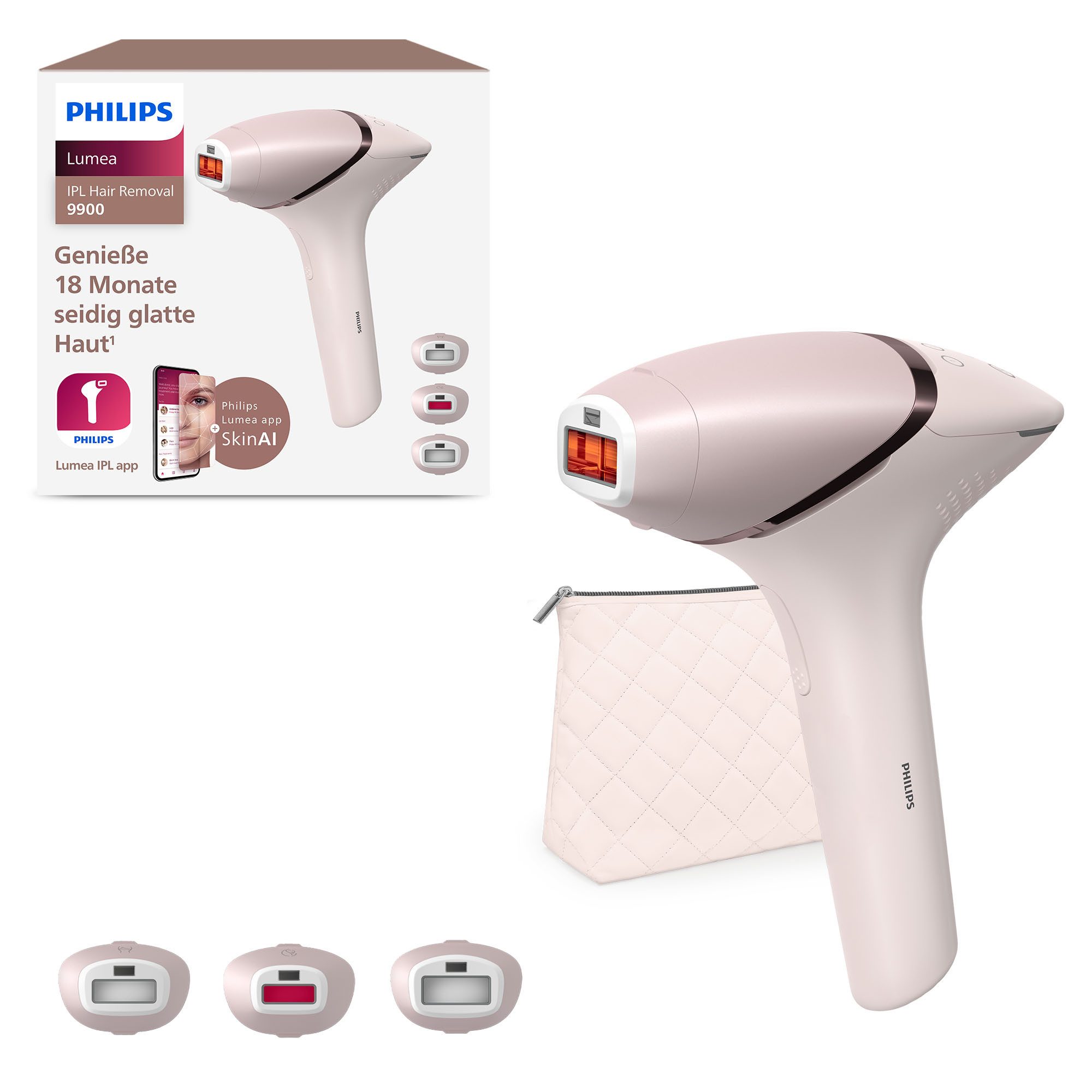 Philips IPL-Haarentferner Lumea S9900 BRI953/02, 450.000