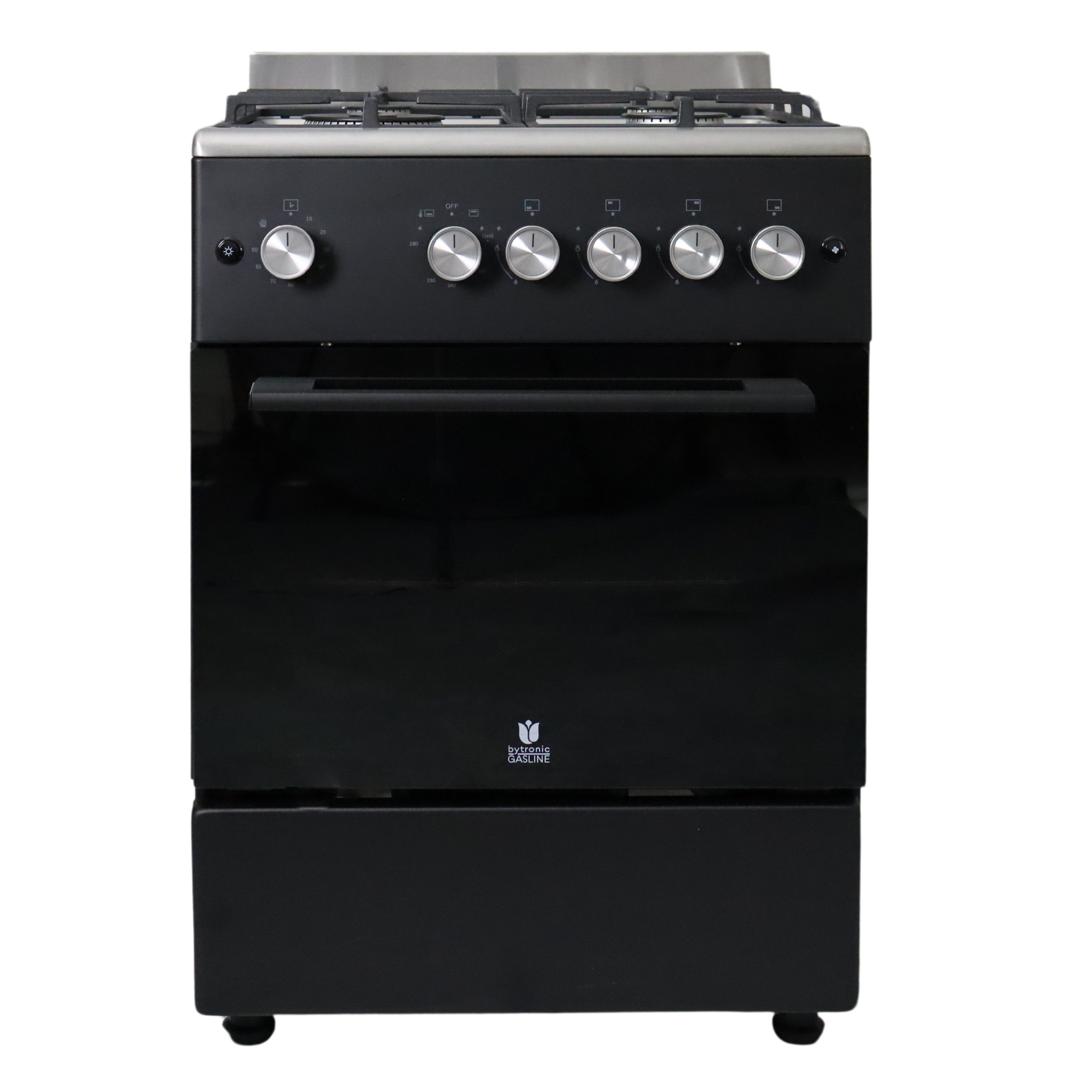 Gasline Gas-Standherd mit Gasbackofen mit Thermostat,