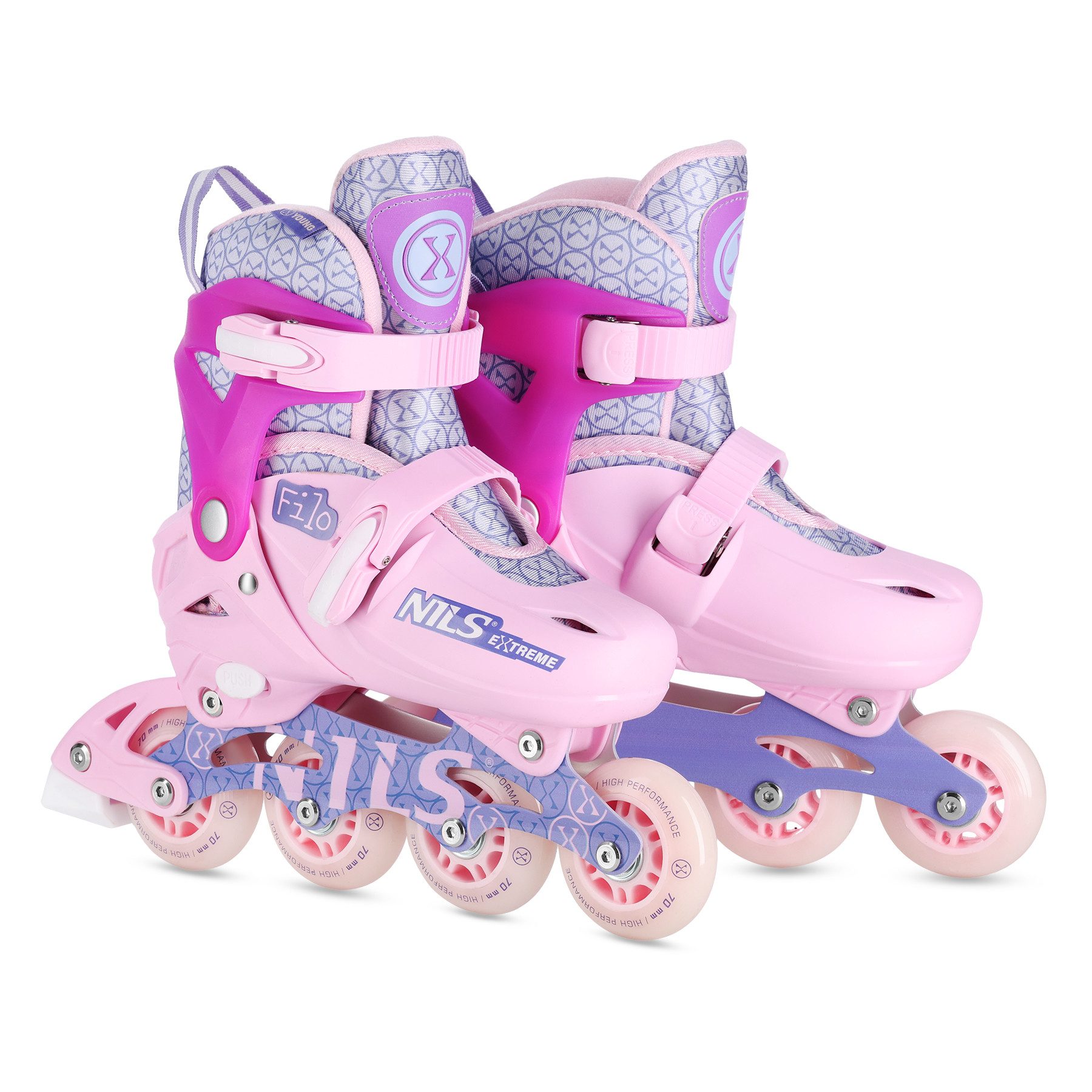 NILS EXTREME Inlineskates verstellbare Inliner Filo