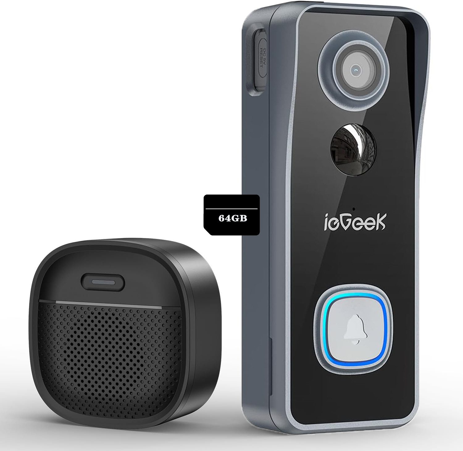 ieGeek Türklingel Überwachungskamera Zusätzliche kabellose Video-Türklingel