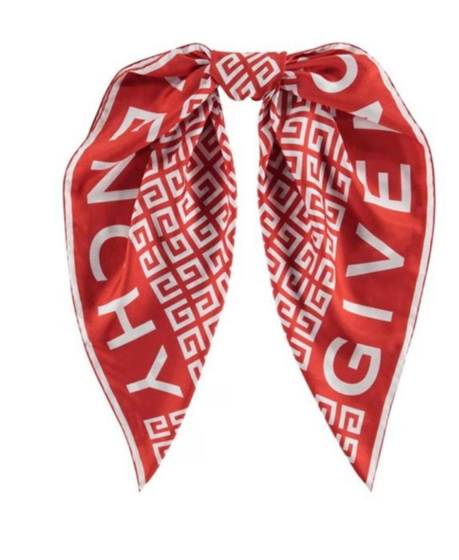 GIVENCHY Seidentuch Schal 4G Logo Tuch,