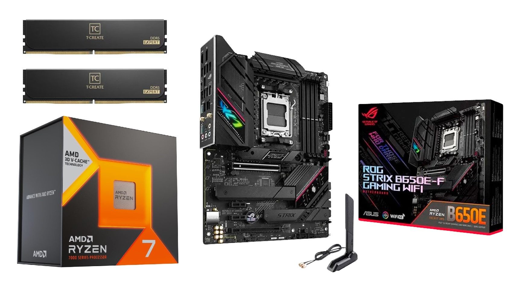 AMD Bundle AMD 7800X3D CPU +
