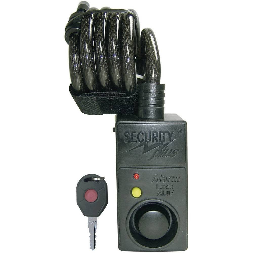 Security Plus Kettenschloss Alarmschloss mit Bewegungsmelder,