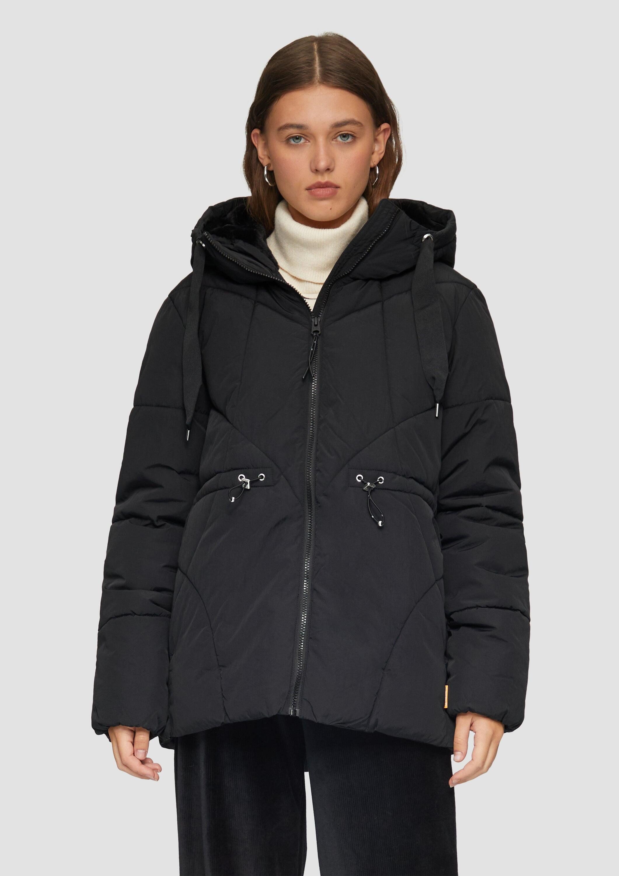 QS Winterjacke Outdoor-Jacke Wattierte Jacke mit