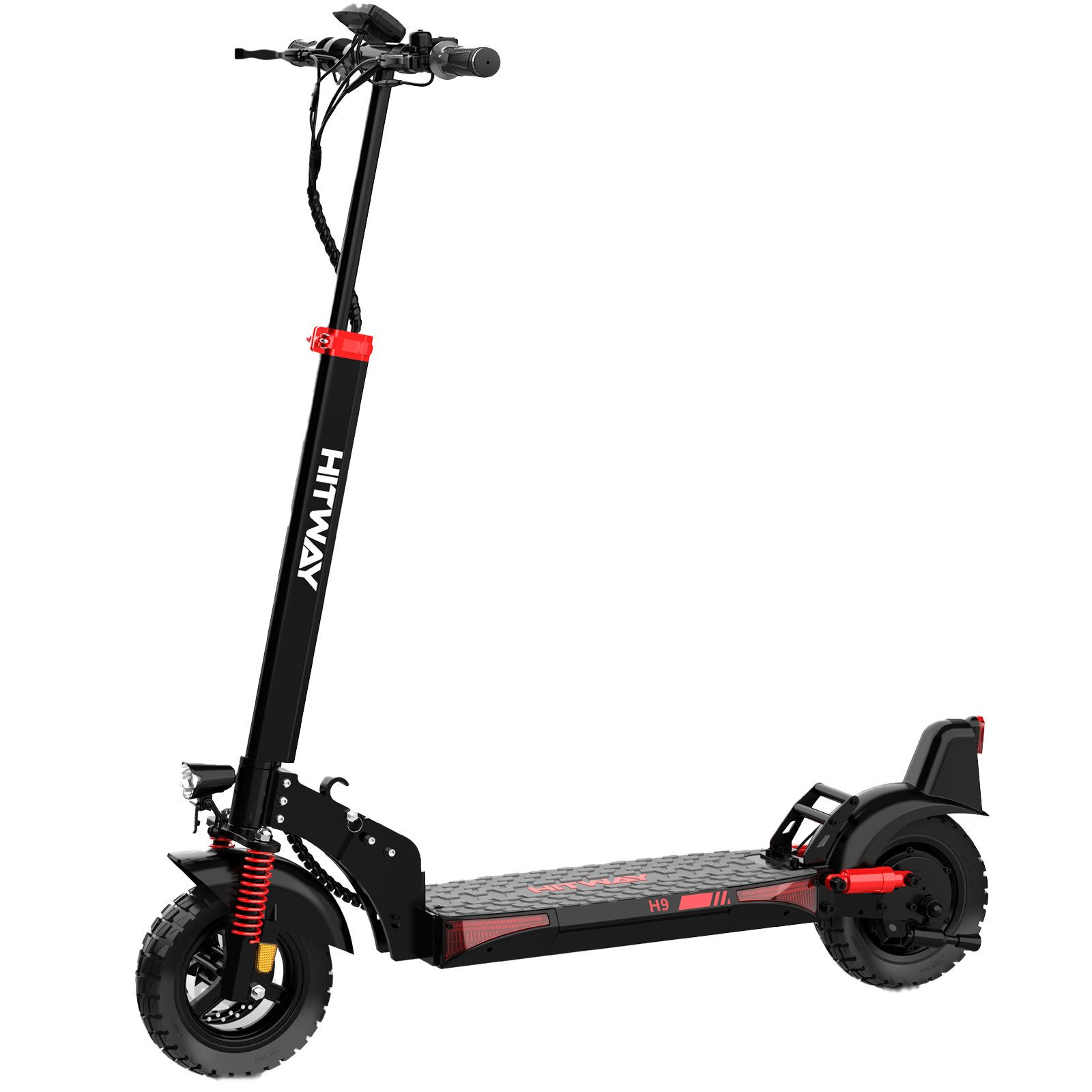 HITWAY E-Scooter 10'Elektroroller mit Straßenzulassung(ABE)70-120km,15,6/20,8/27Ah Akku,