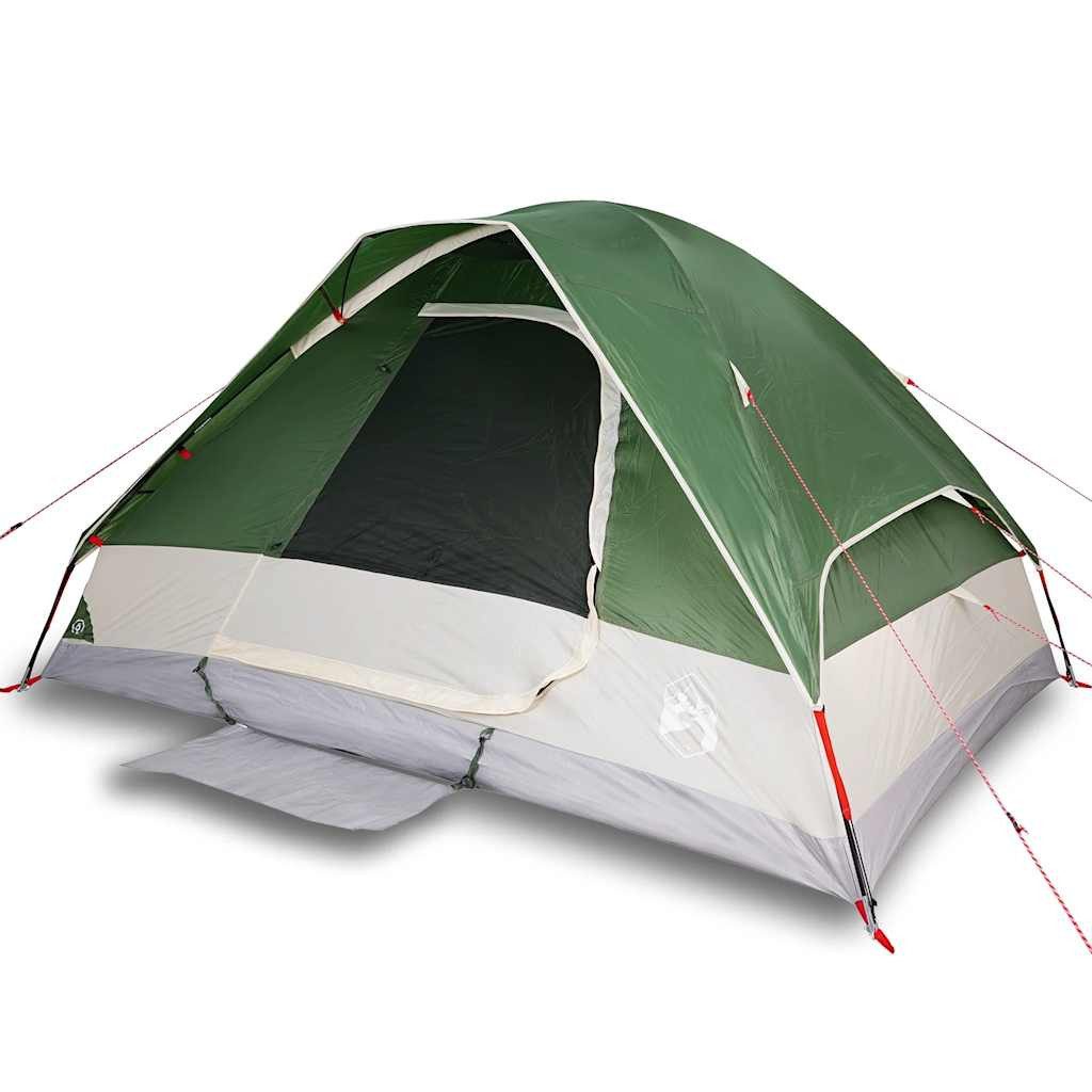 vidaXL Kuppelzelt Kuppel-Campingzelt 2 Personen Grün