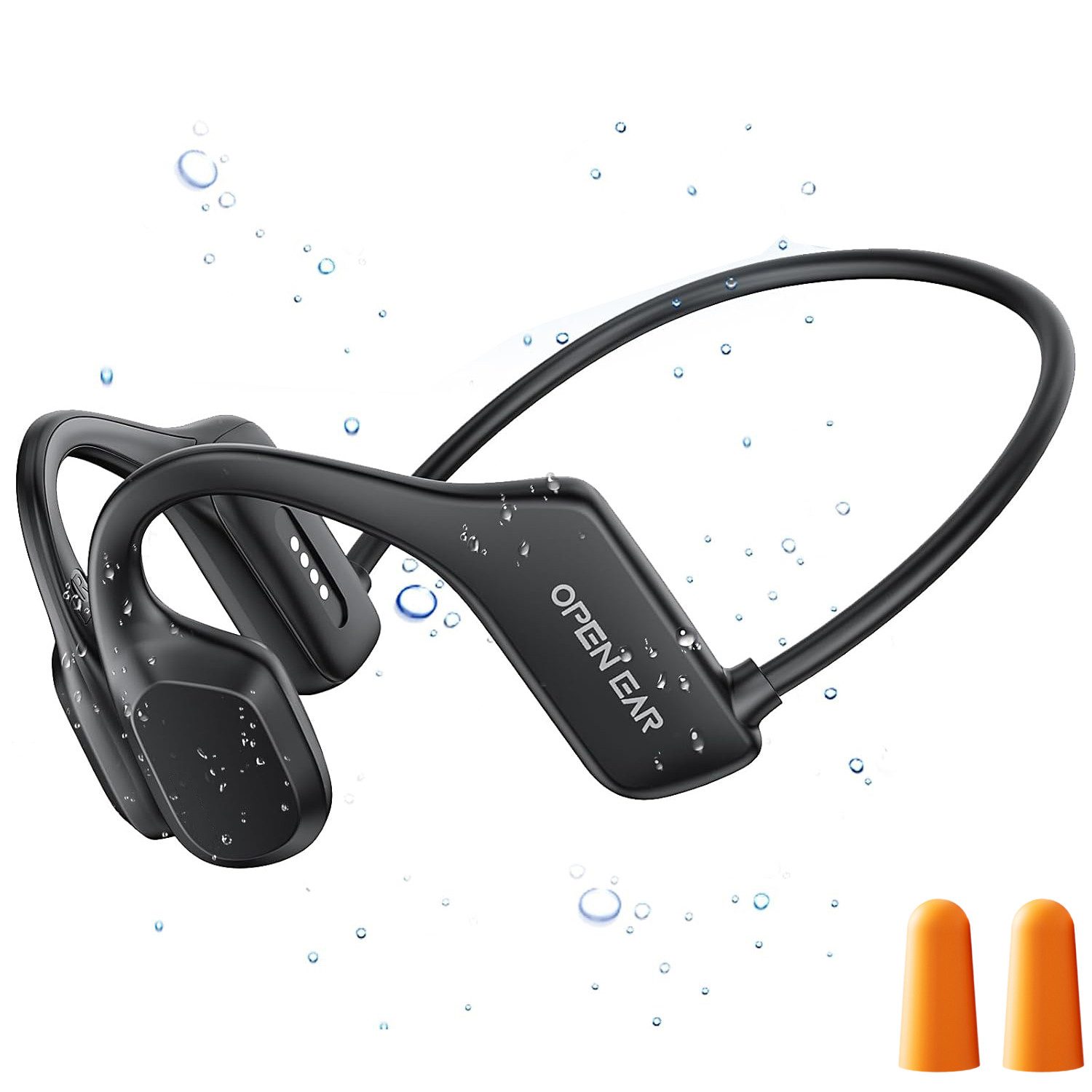 ibettertec Open Ear Kopfhörer, Knochenleitungs-Kopfhörer, Bluetooth
