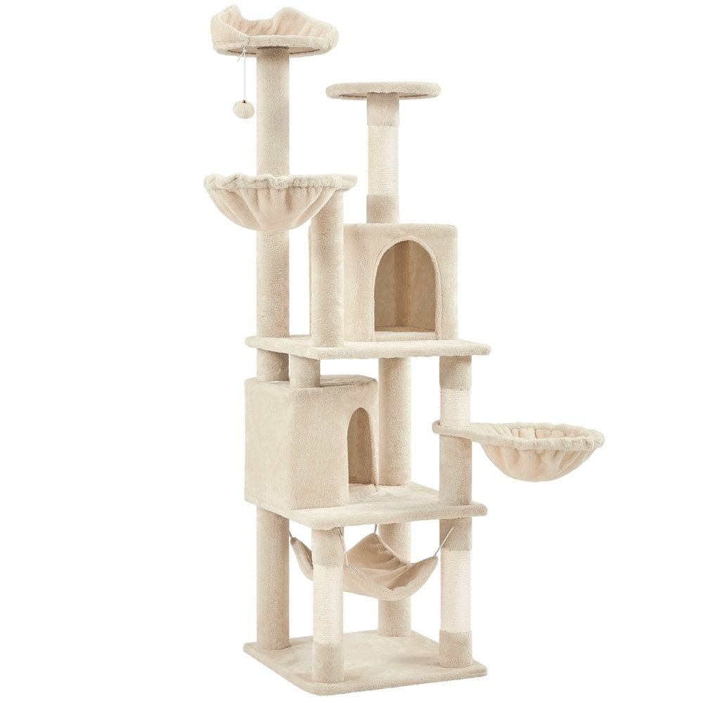 Yaheetech Kratzbaum, XXL Katzenkratzbaum 175 cm