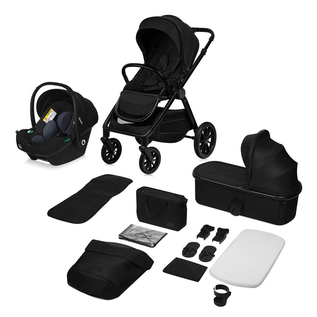 lionelo Kombi-Kinderwagen Lionelo Kombikinderwagen Layla 3in1