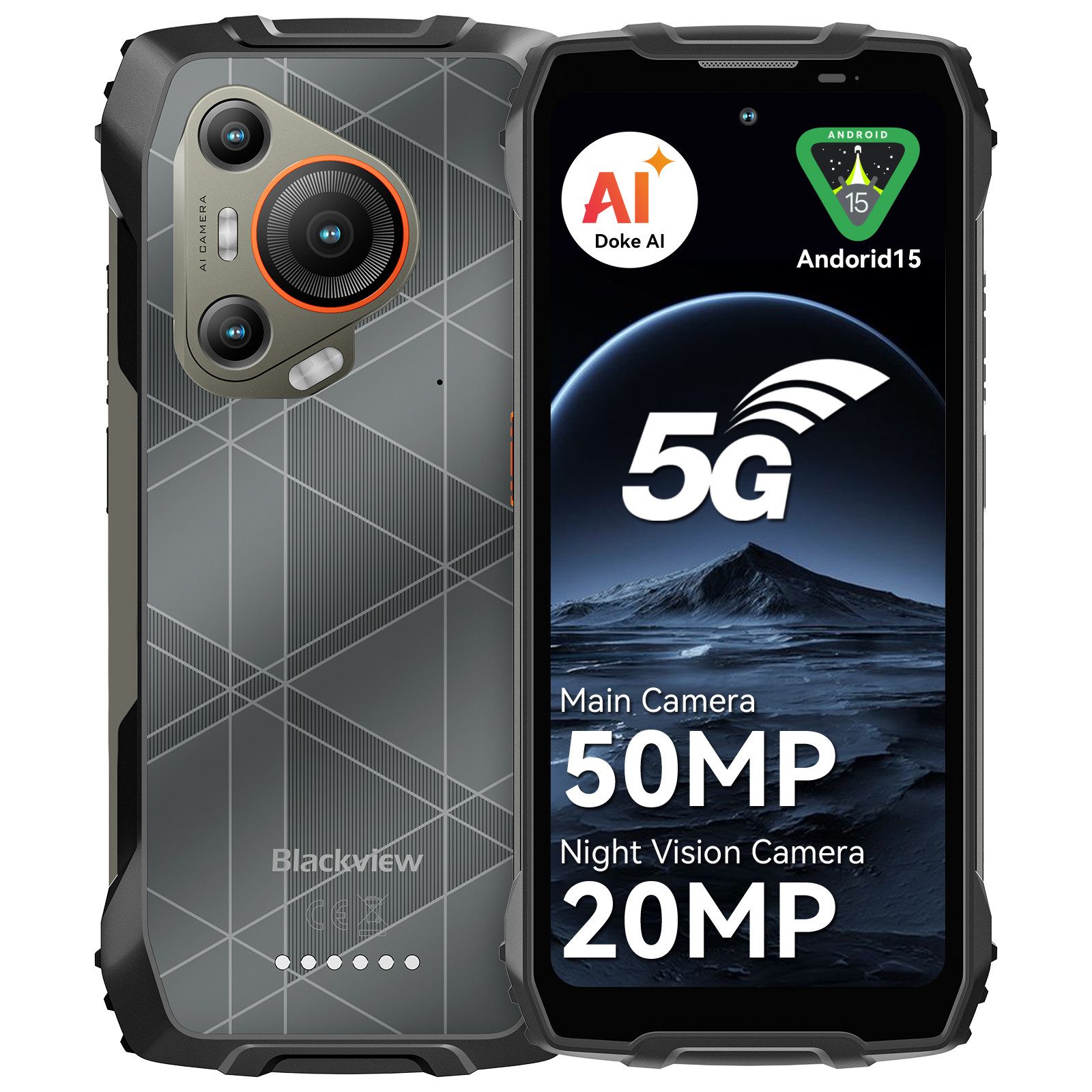 blackview BL7000 Android 15, 5G, AI,
