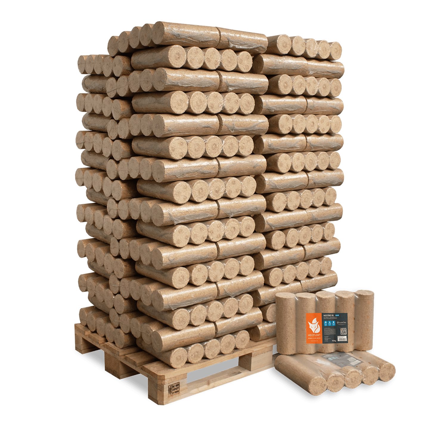 HEIZFUXX Holzbriketts Nestro XL Blue, 960