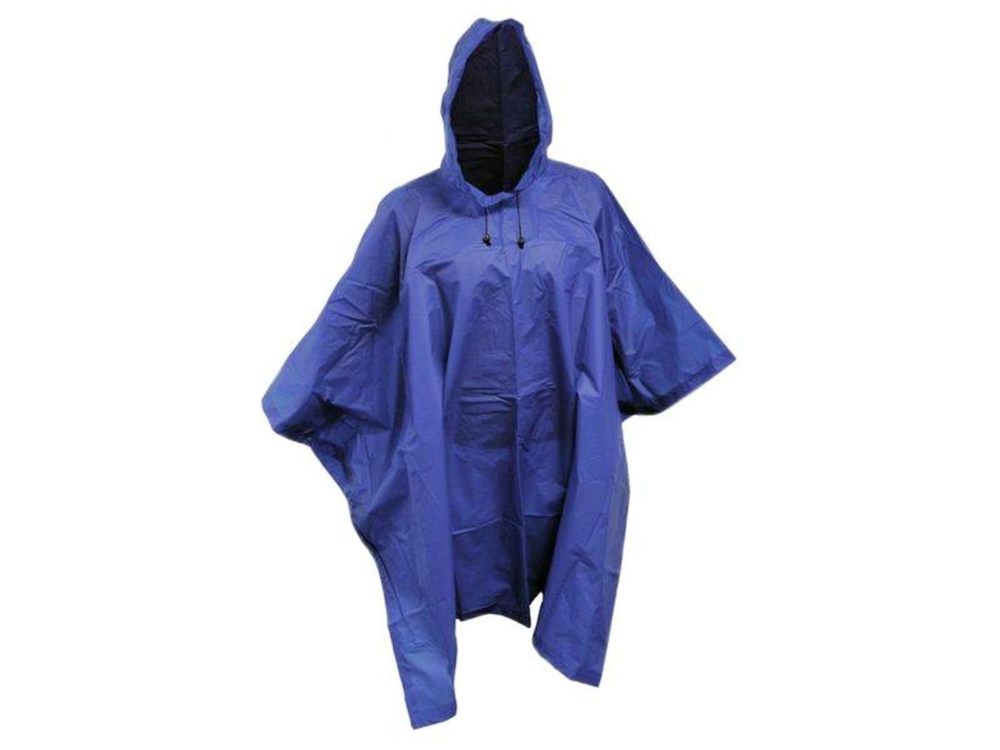 Gravidus Regenponcho Regenponcho mit Kapuze blau