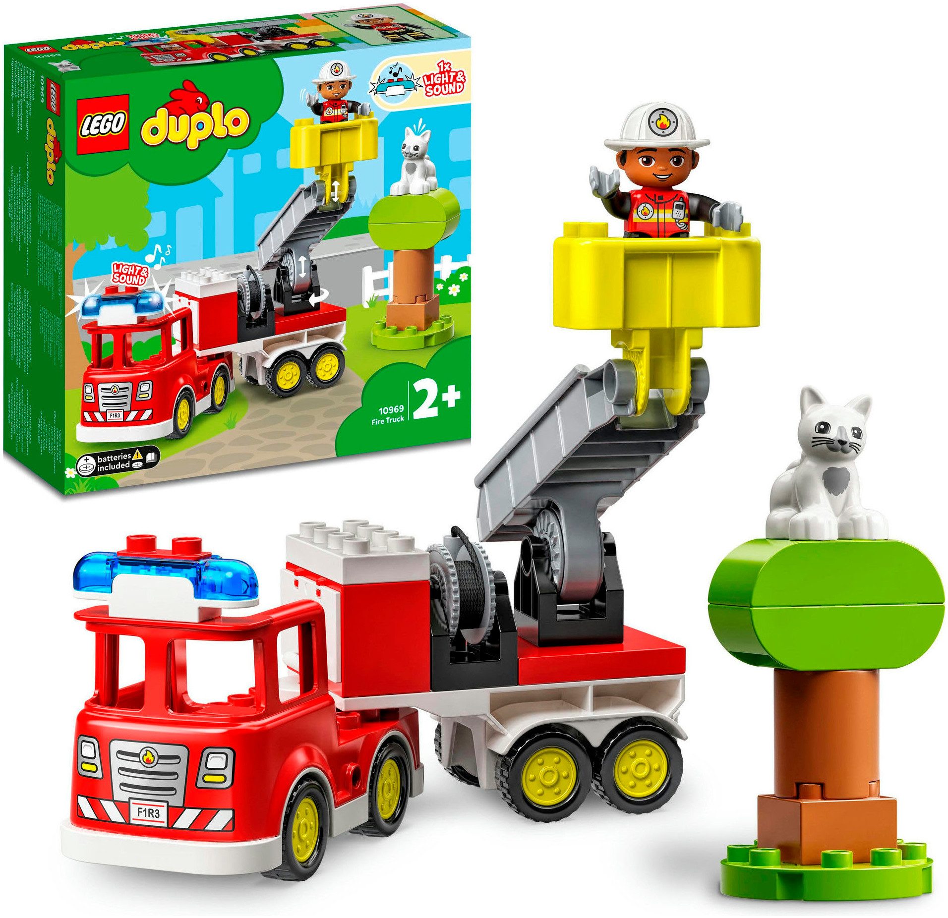 LEGO® Feuerwehrauto (10969), LEGO® DUPLO Konstruktionsspielsteine,