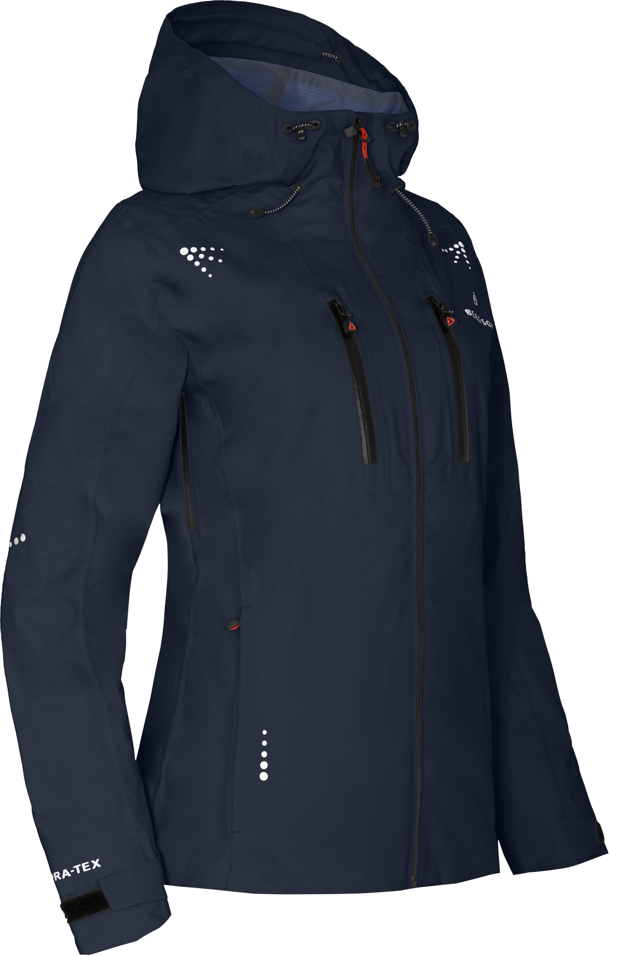 Bergson Regenjacke LEKNES Damen Regenjacke, recycelt,