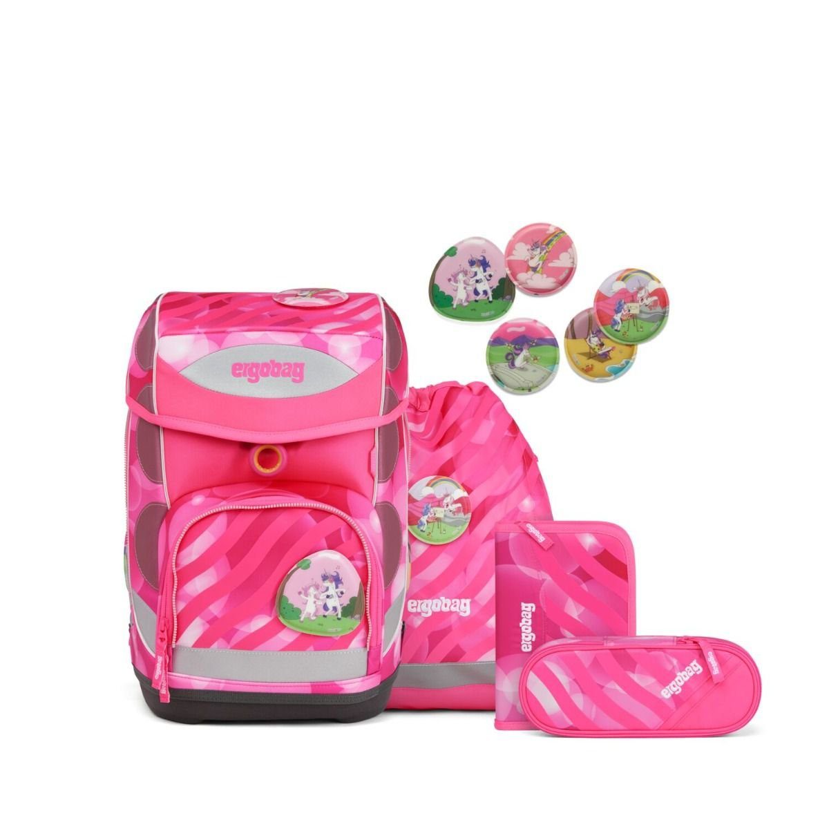 ergobag Schulranzen Cubo (5tlg)