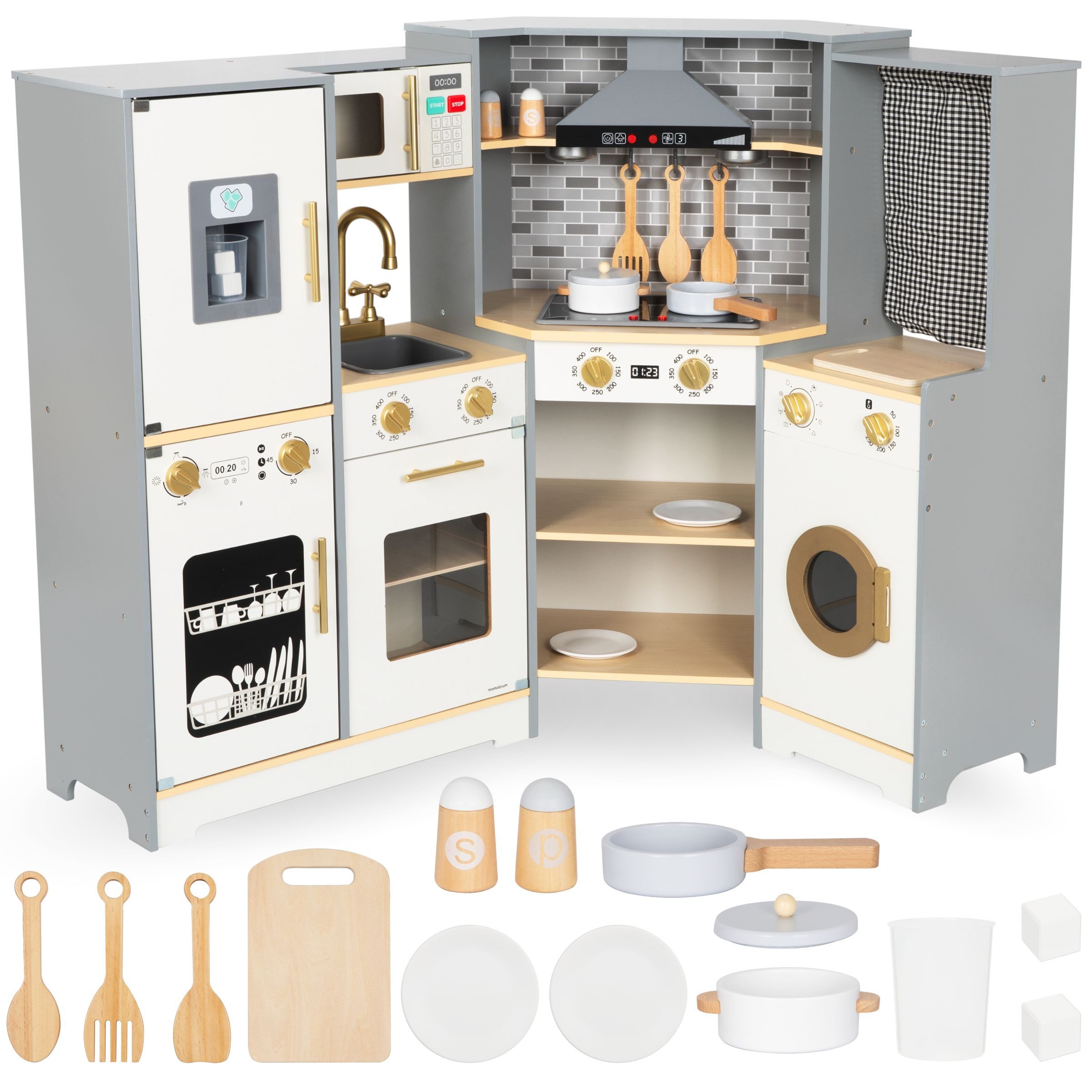 Mamabrum Spielküche Kinderküche XXXL aus Holz