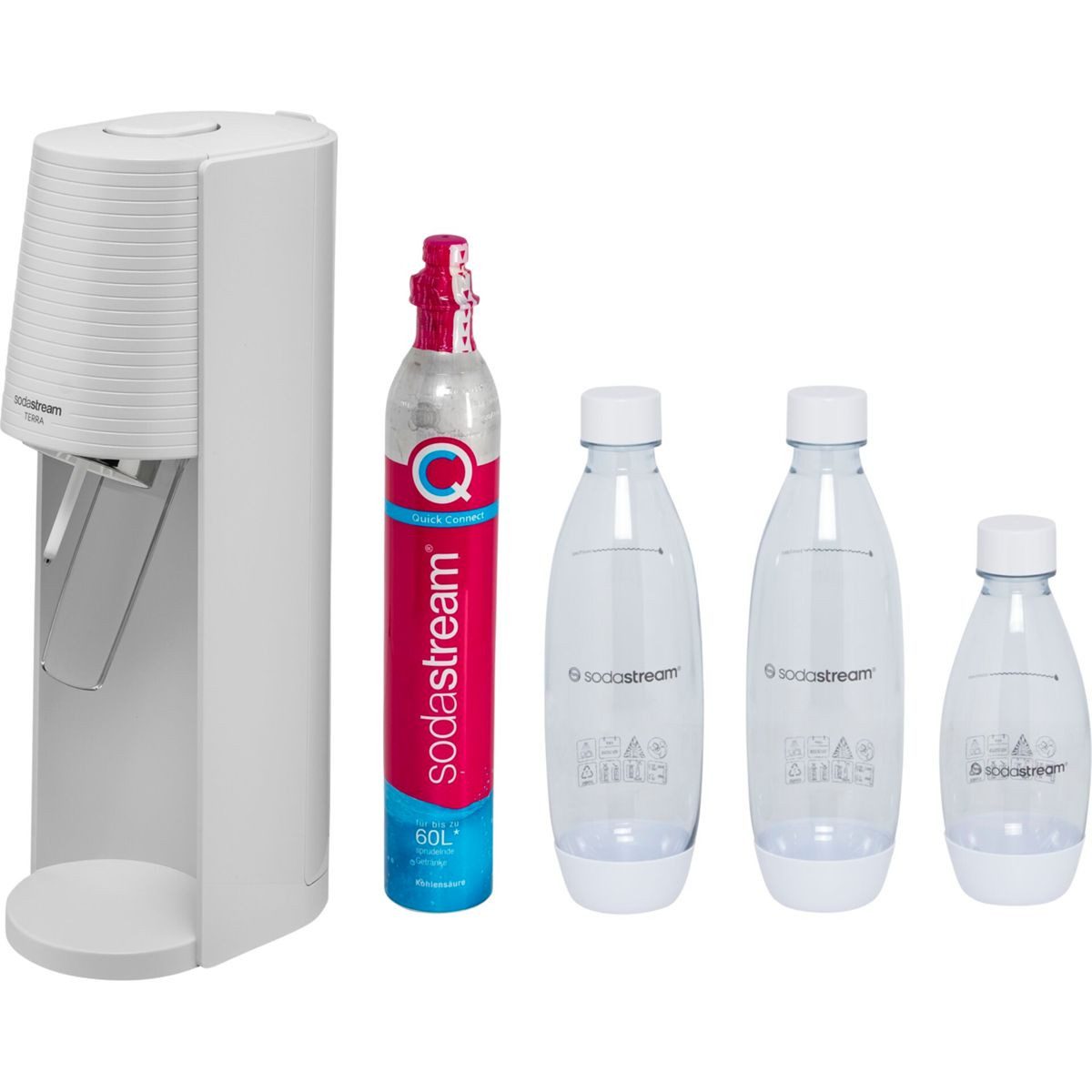 SodaStream Wasseraufbereiter Terra Value Pack x3