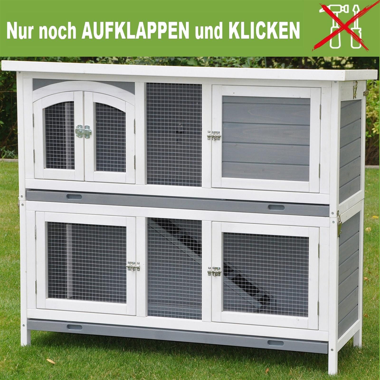 nanook Kleintierkäfig Klapp Kleintierstall - einfache