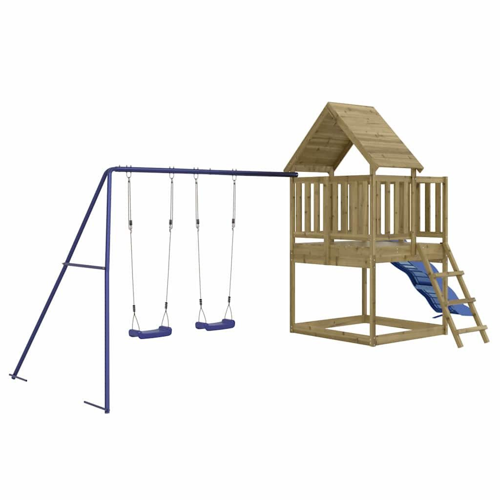 vidaXL Spielturm Spielturm Imprägniertes Kiefernholz