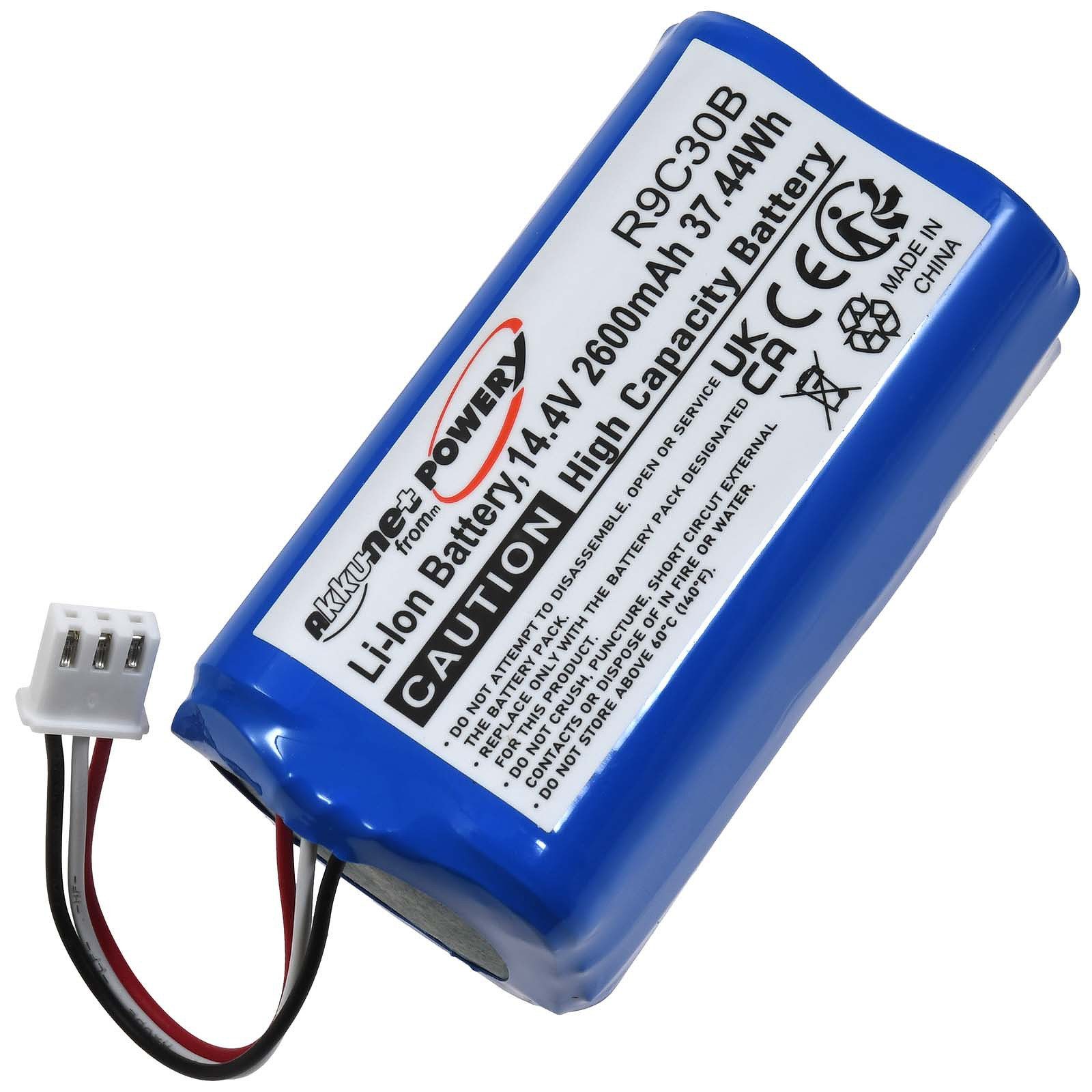 Powery Akku für Blaupunkt BPK-VCBB1XB Staubsauger-Akku