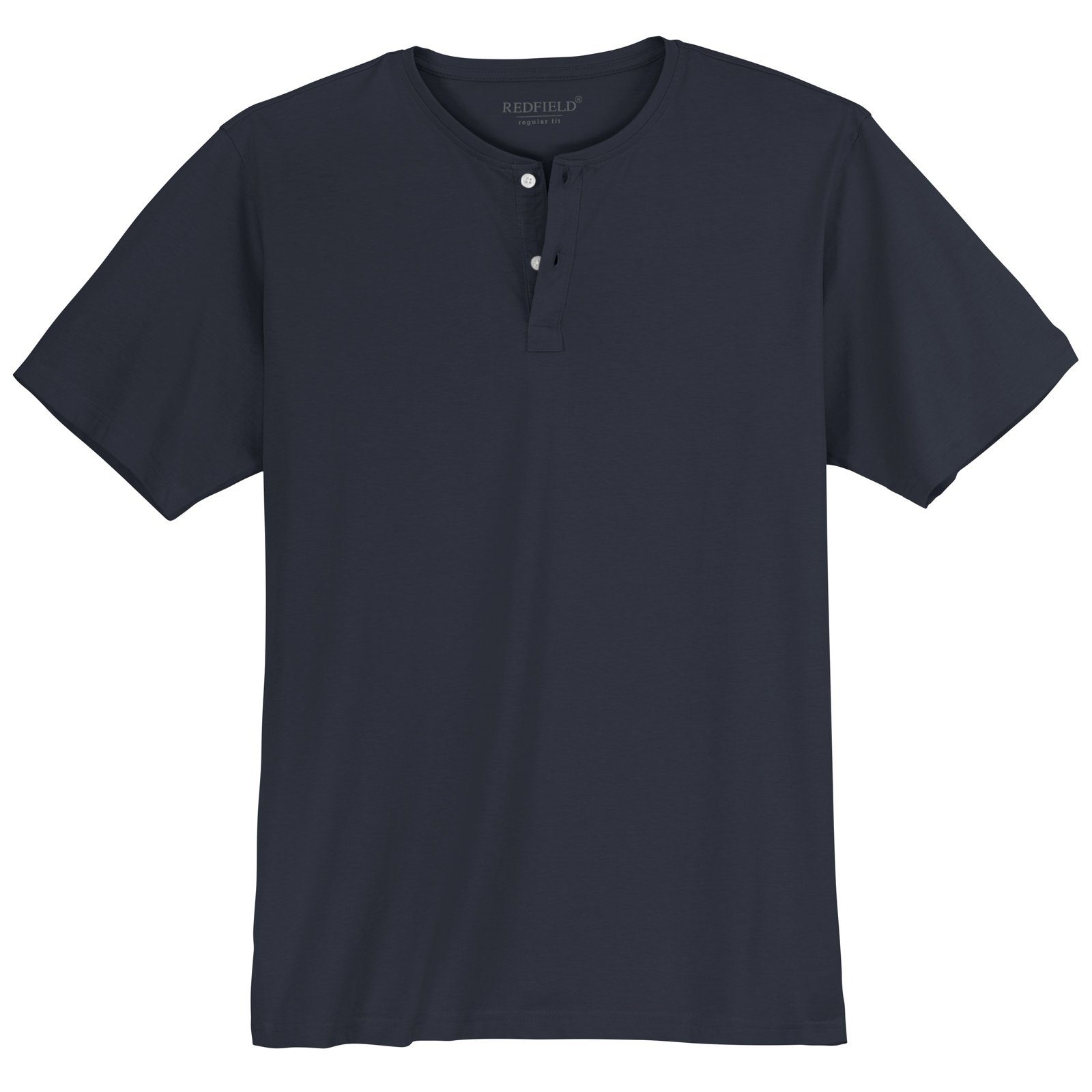 redfield Rundhalsshirt Redfield T-Shirt navy mit
