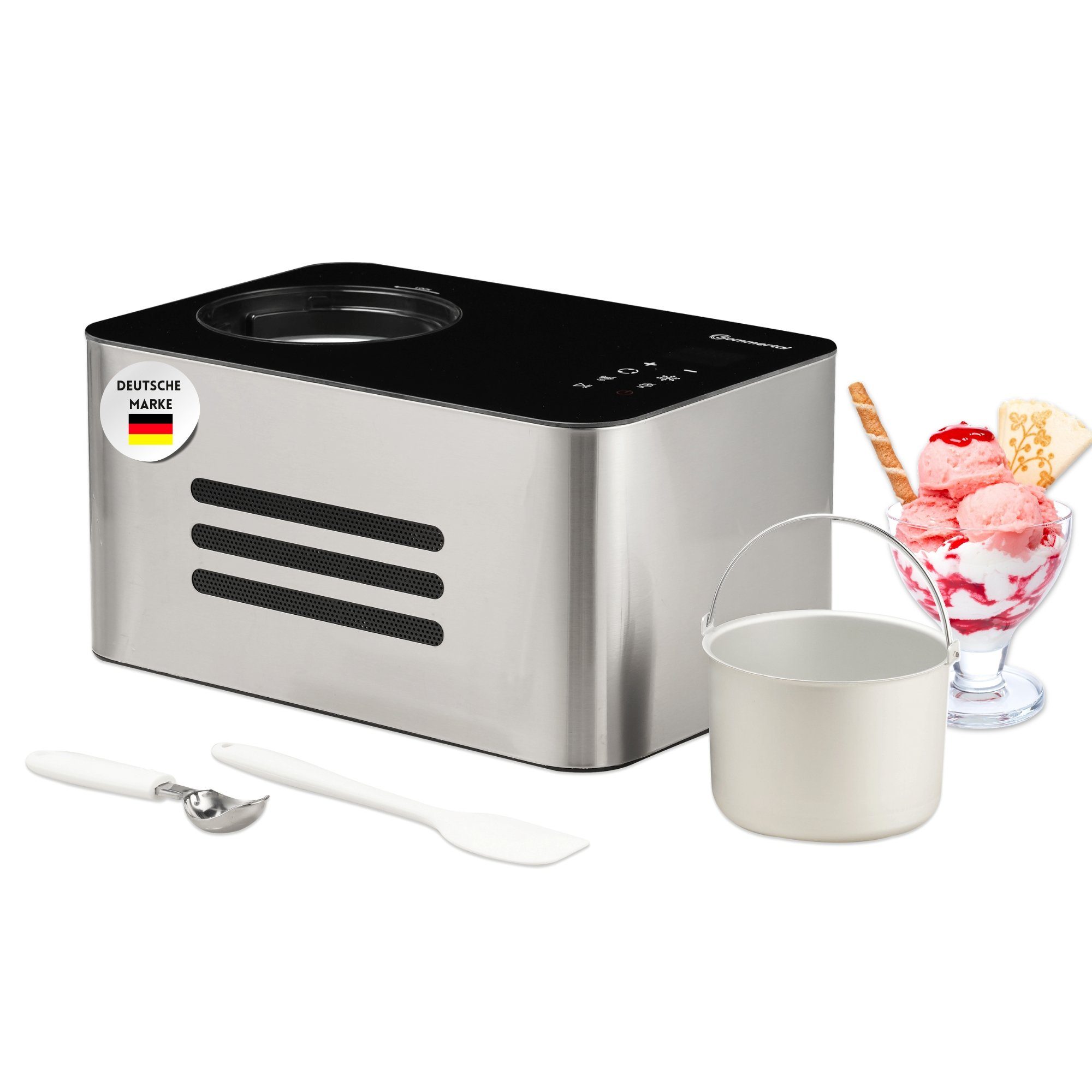 Sommertal Eismaschine Sommertal Eiscreme Maschine ICE1500