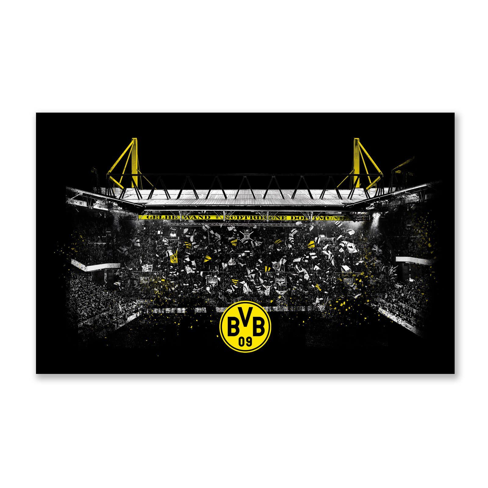 BVB Kunstdruck BVB-Kunstdruck Südtribüne 80x50 cm,